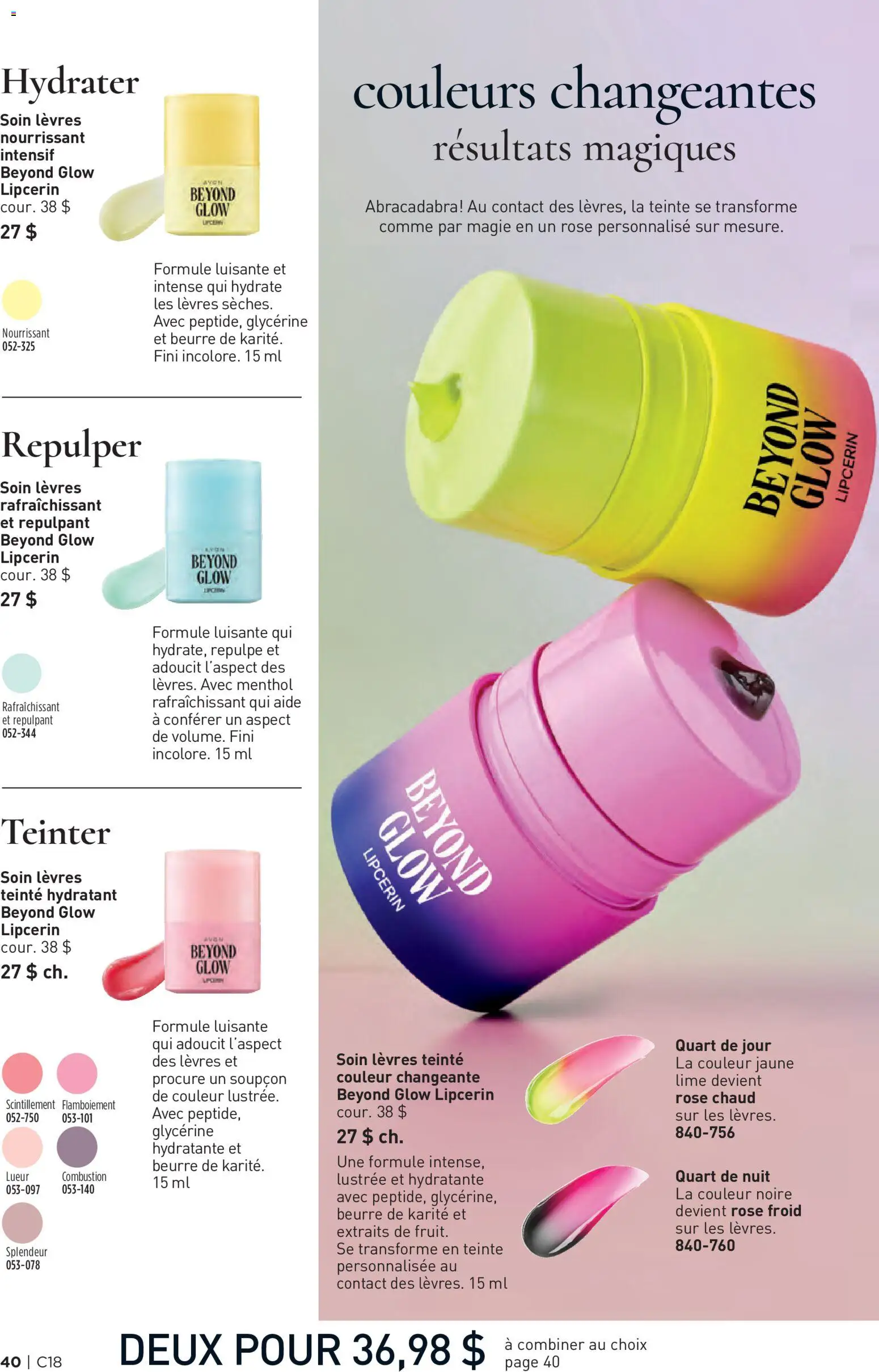 Avon flyer valid from Aug 27, 2026 | Page: 40 | Products: Lime