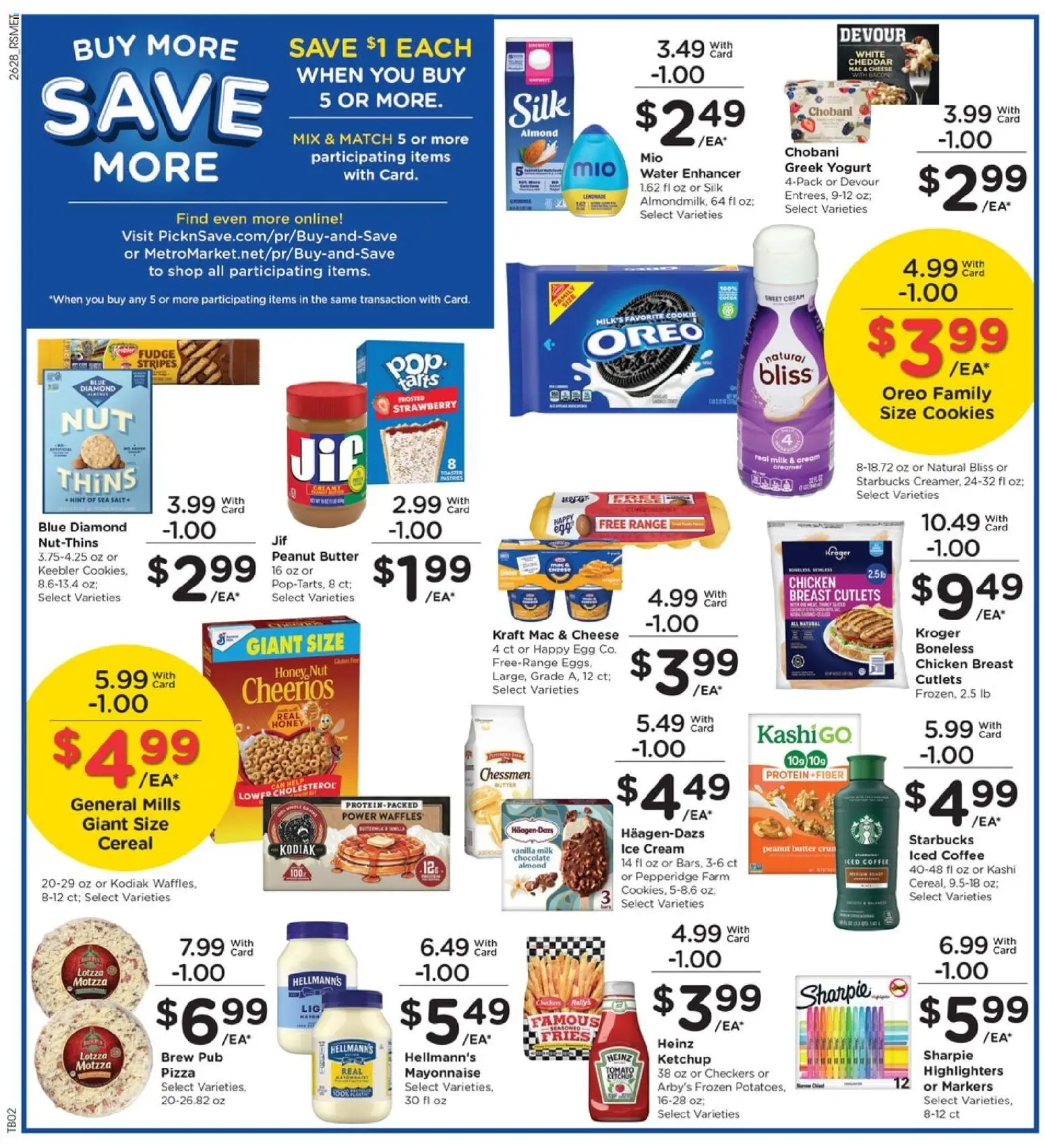 Pick ‘n Save Weekly Ad - valid from 08/12/2026 | Page: 5 | Products: Coffee, Ketchup, Cream, Ice cream