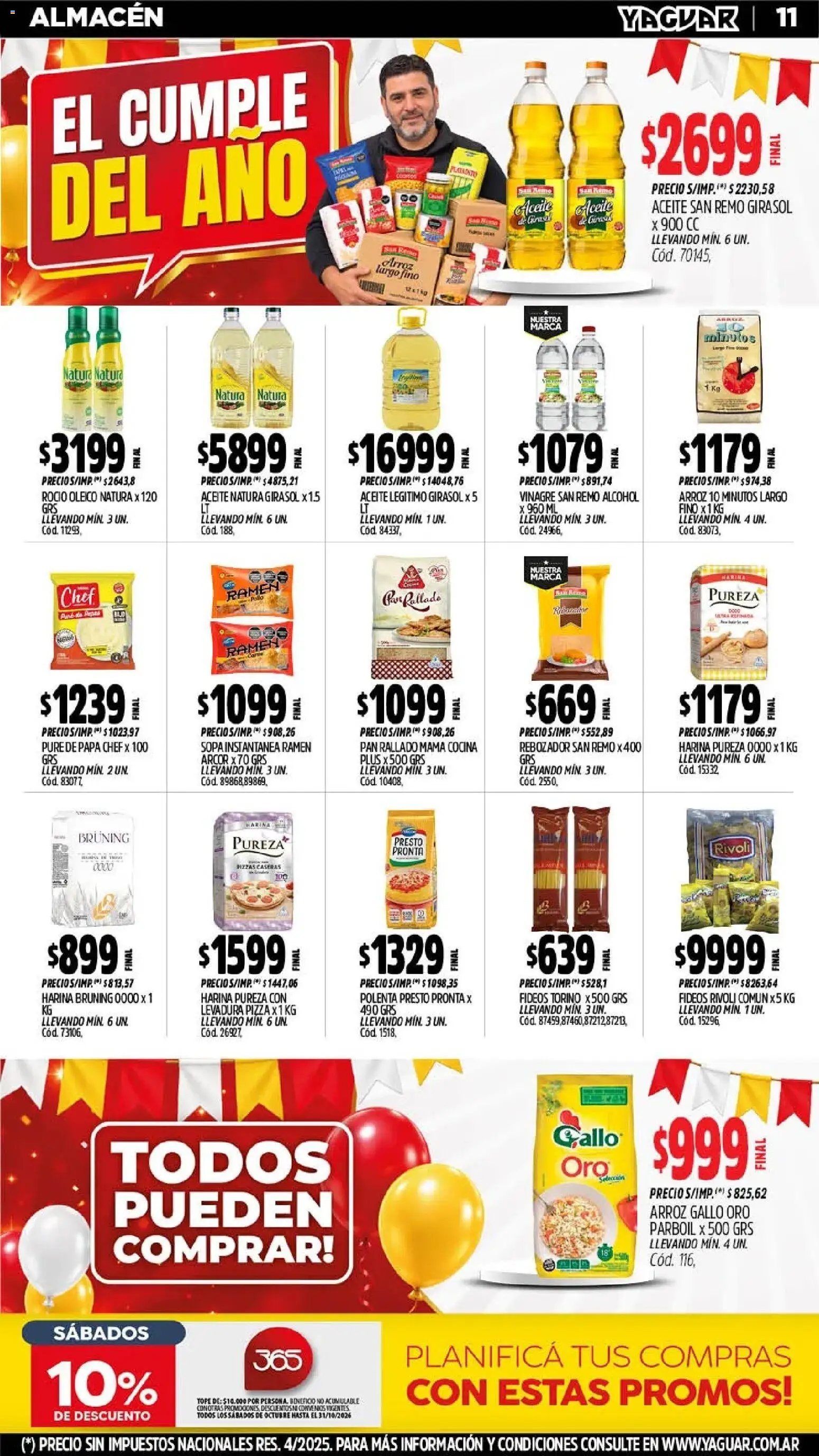 Yaguar - Oferta Semanal Salta │ válido desde el 12/10/2026 | Página: 13