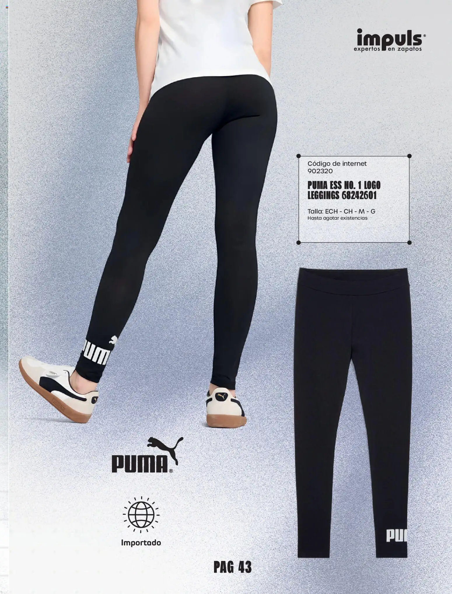 Nuevas ofertas de Impuls válidas en toda la República Mexicana desde el 01/09/2026. ¡Encuentra las mejores ofertas en Impuls catálogo Urban Sport! | Página: 45 | Productos: Leggings, Zapatos