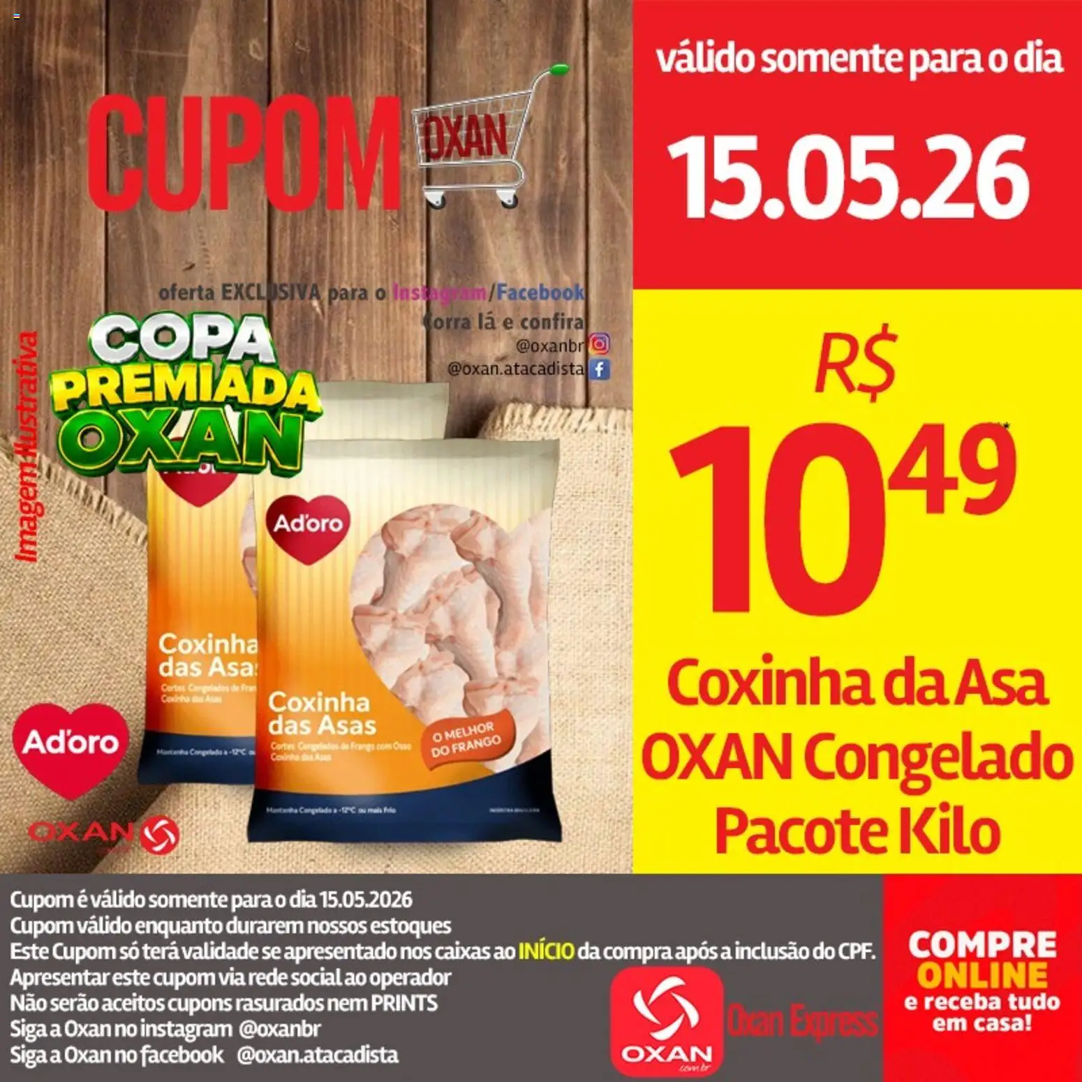 Oxan Atacadista Folheto - válido de 15.05.2026 | Página: 14 | Produtos: Copa, Frango