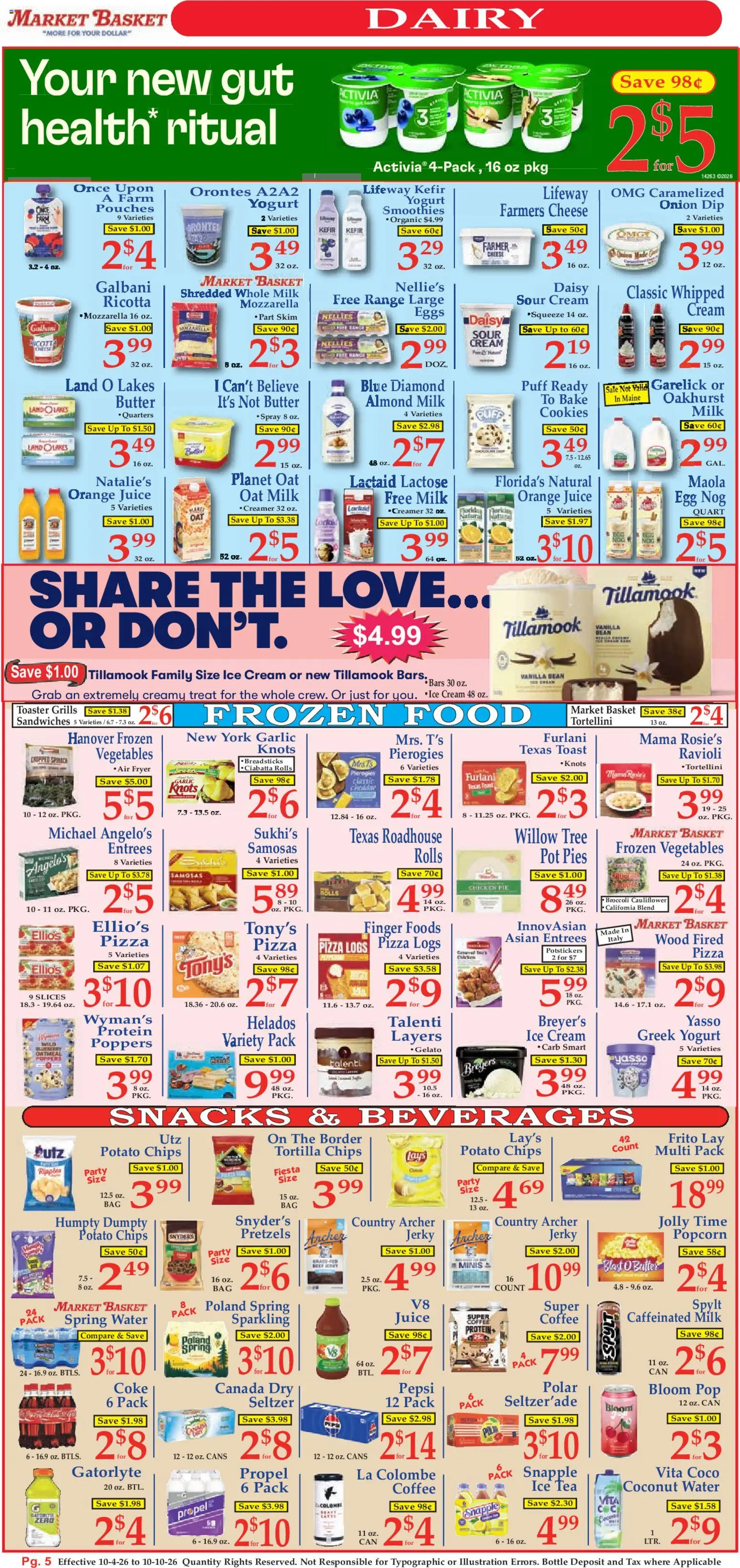 Market Basket Ad - valid from 10/04/2026 | Page: 5