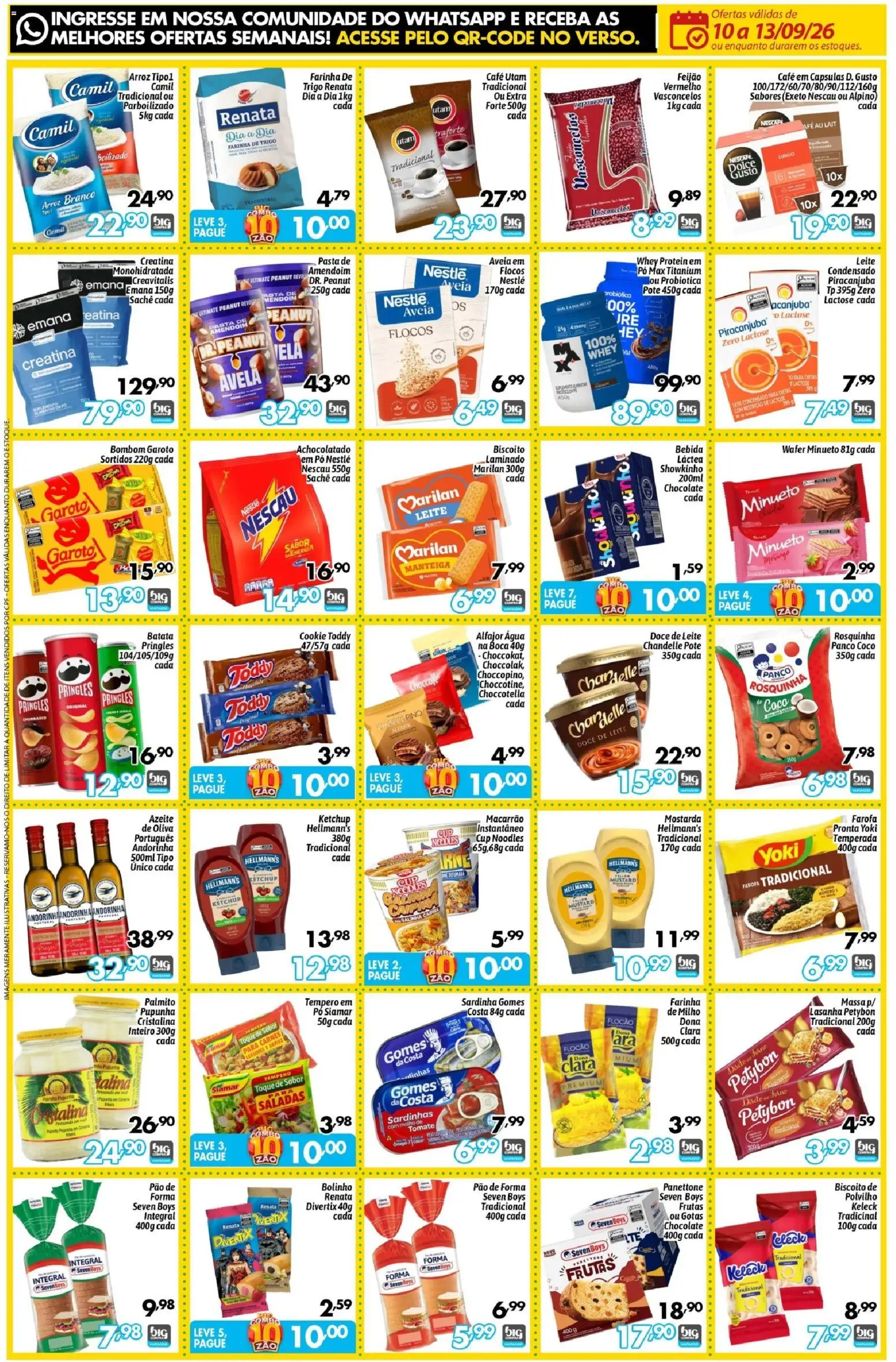 Big Compra Folheto - válido de 10/09/2026 | Página: 2 | Produtos: Tomate, Manteiga, Arroz, Batata