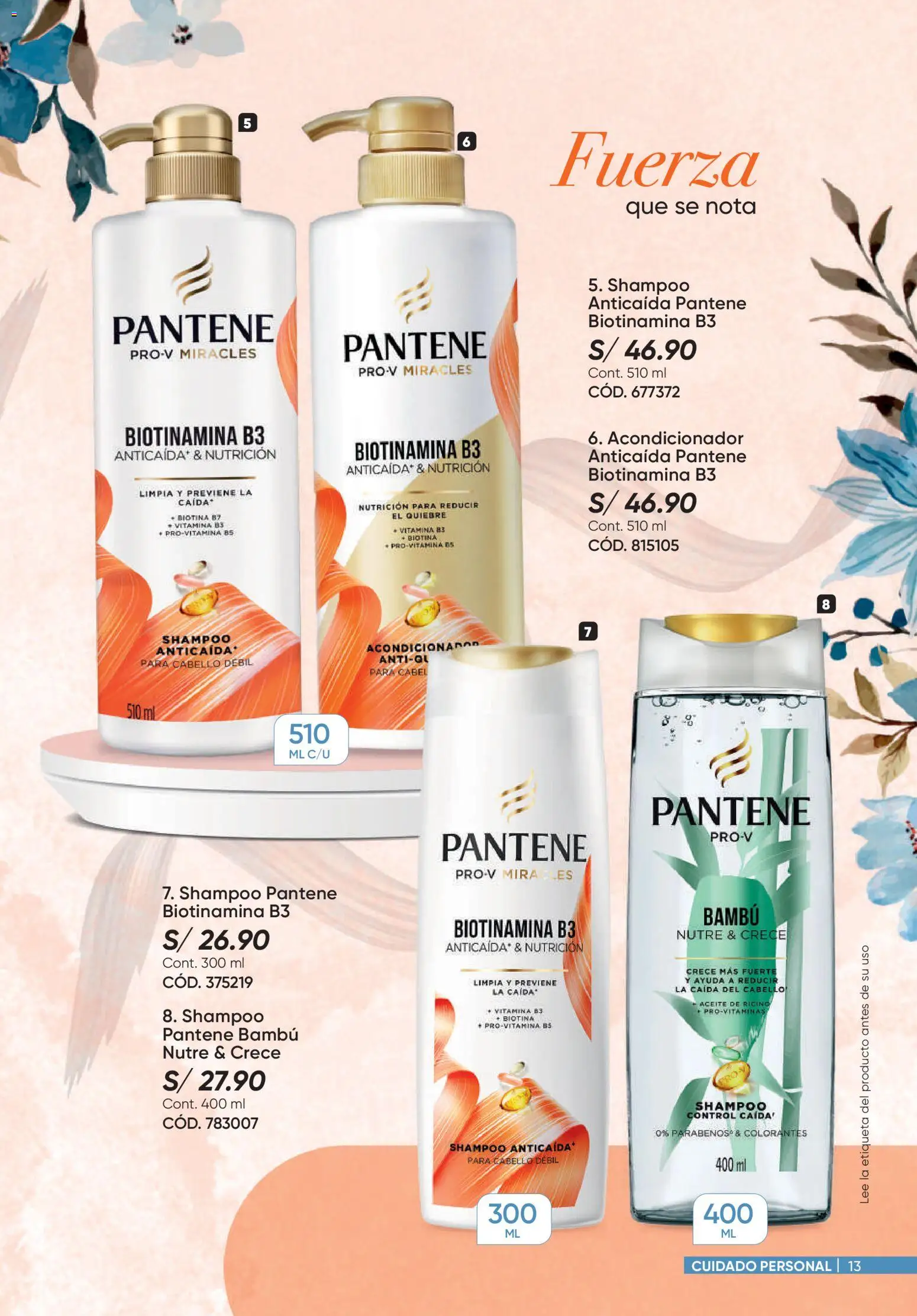 Catálogo Azzorti válido desde 18.05.2026 | Página: 13 | Productos: Shampoo, Acondicionador, Aceite