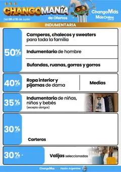 Vista previa Changomas ofertas válido desde el 09.06.2026 | Página: 8 | Productos: Ropa, Ropa interior, Medias