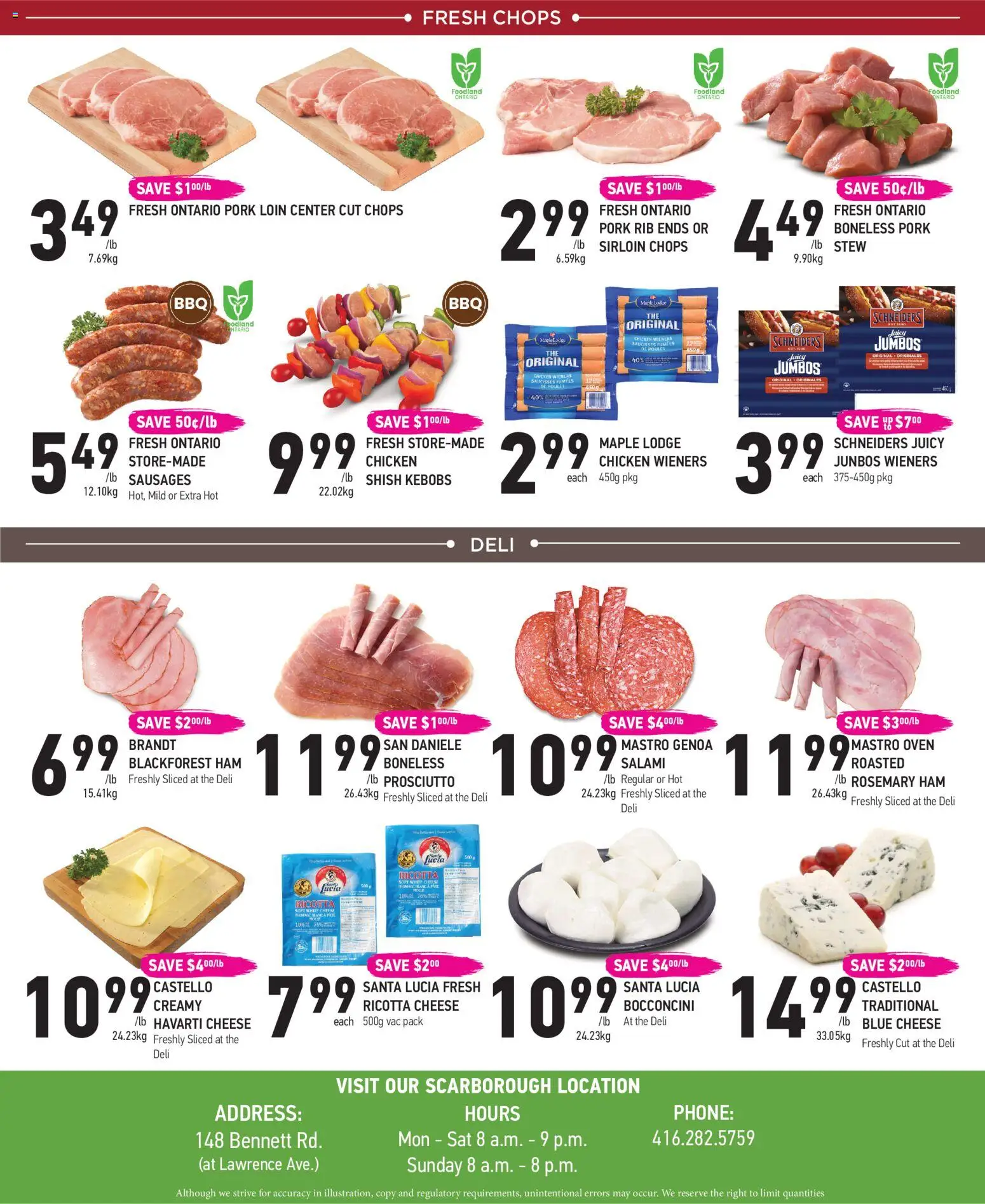 Coppas Fresh Market flyer valid from 28.05.2026 | Page: 4 | Products: Oven, Cheese, Salami, Chicken