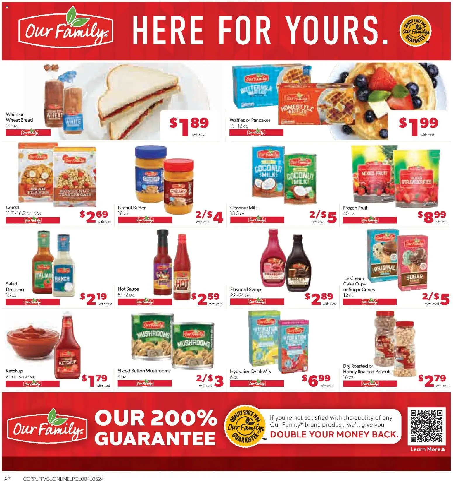 Family Fare Weekly Ad - valid from 03.05.2026 | Page: 11 | Products: Milk, Cream, Ice cream, Sauce