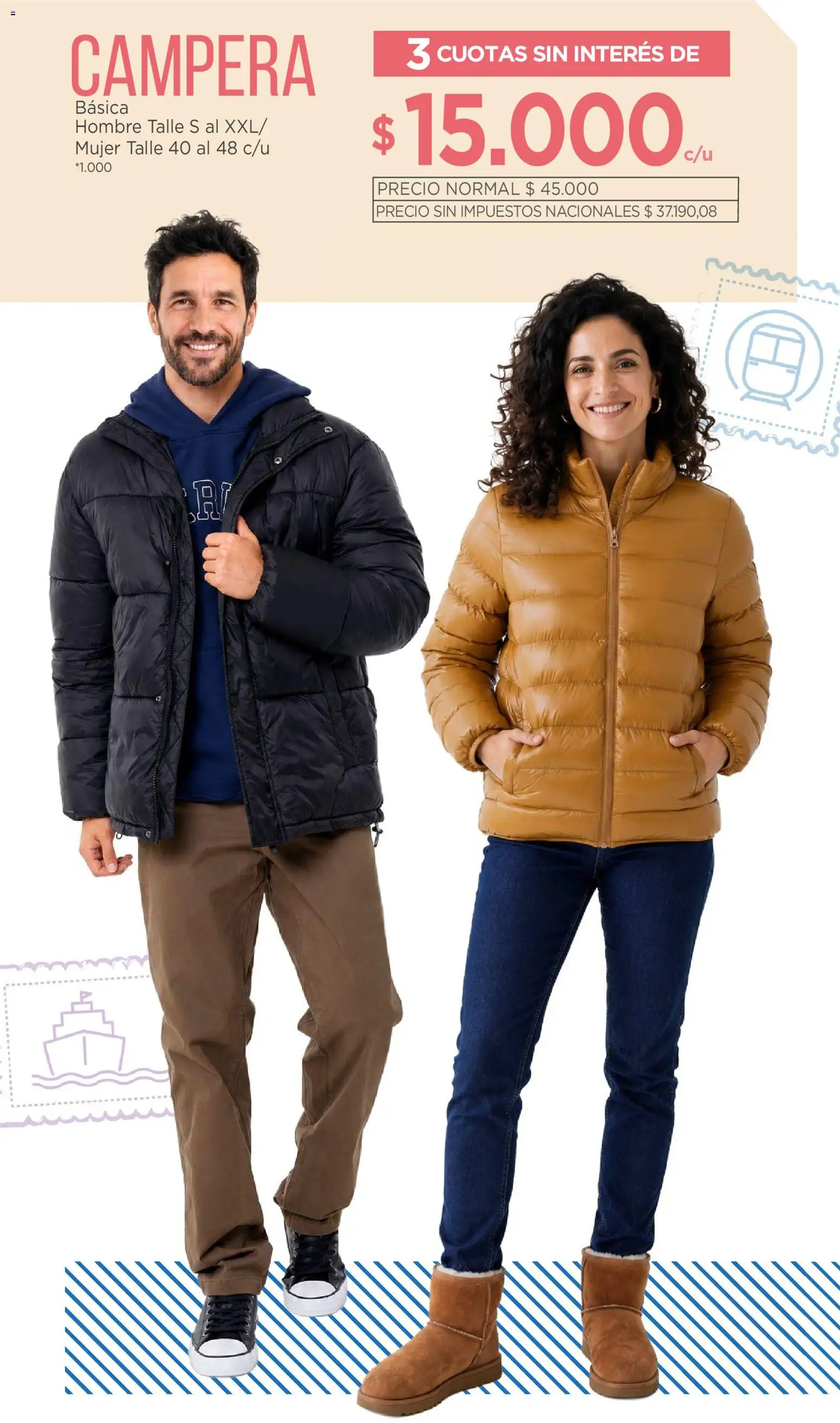 La Anonima - Catálogo especiales - vacaciones invierno │ válido desde el 09/07/2026 | Página: 2 | Productos: Campera