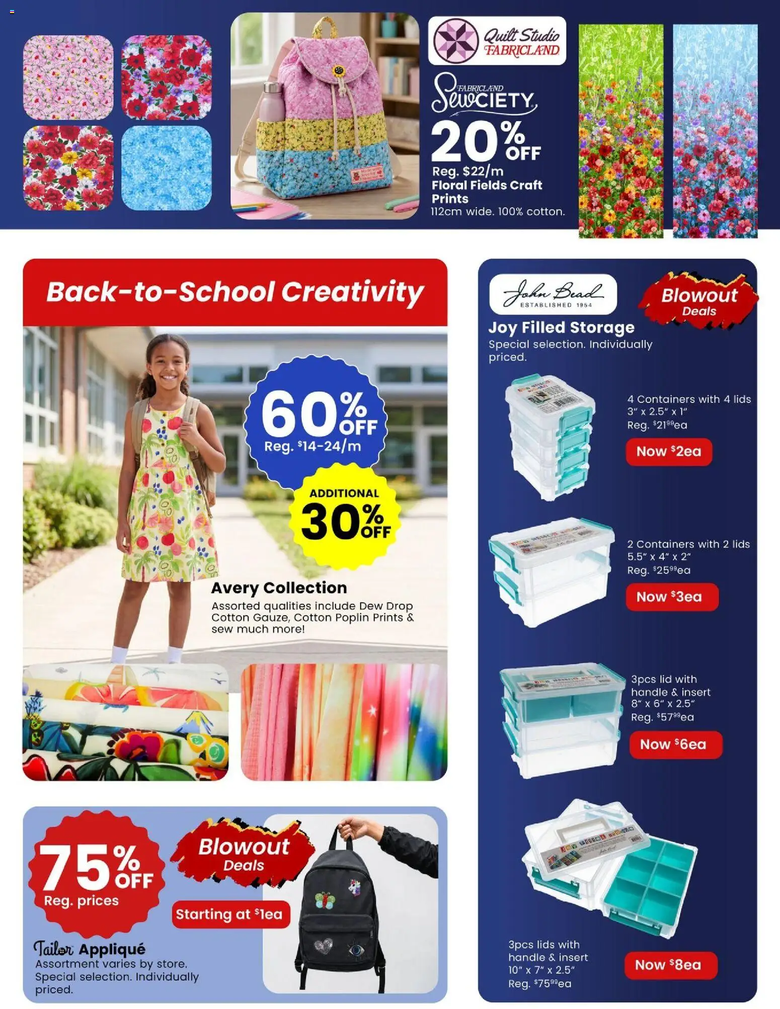 Fabricland flyer valid from Aug 1, 2026 | Page: 7