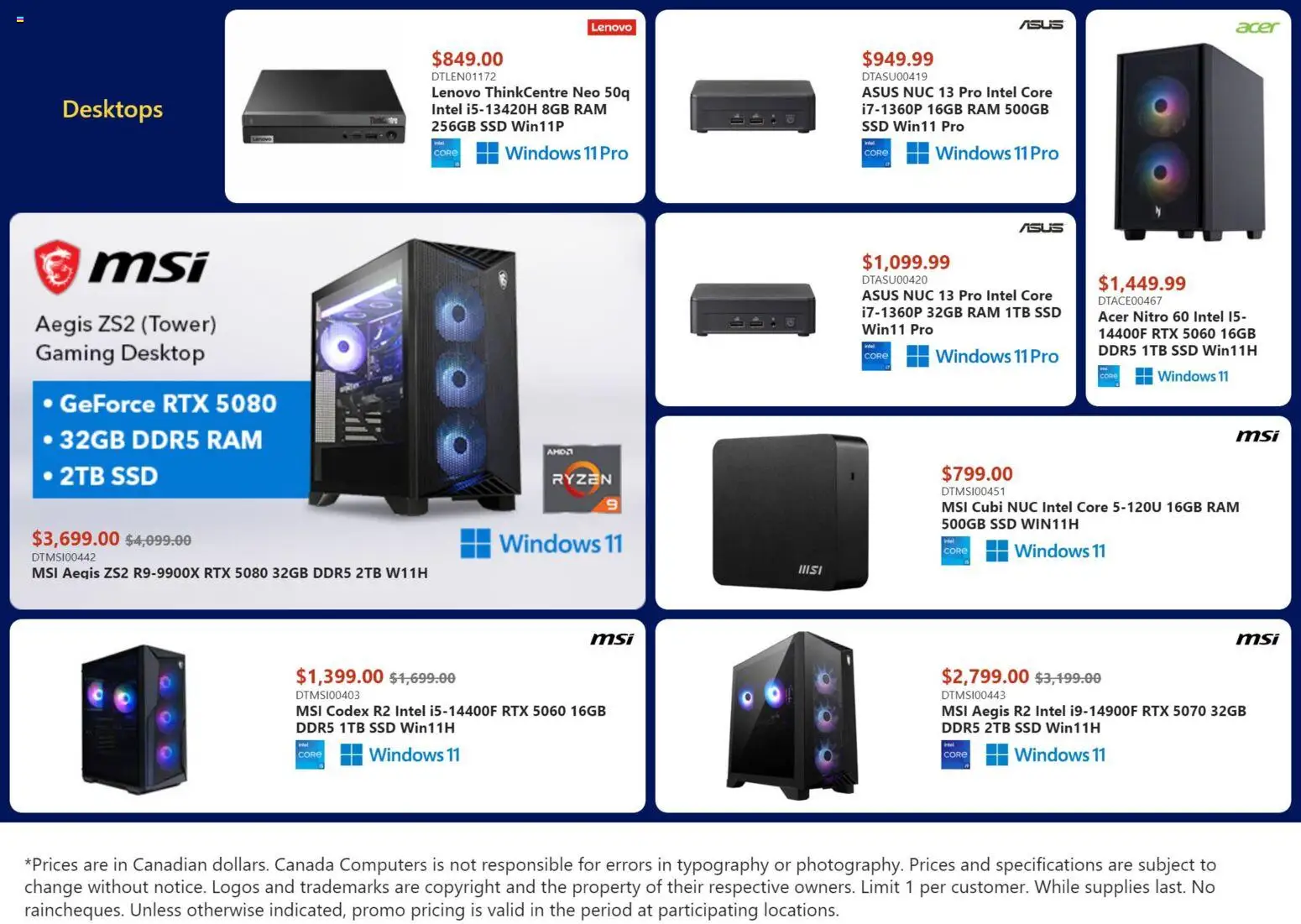 Canada Computers flyer valid from 17.04.2026 | Page: 1