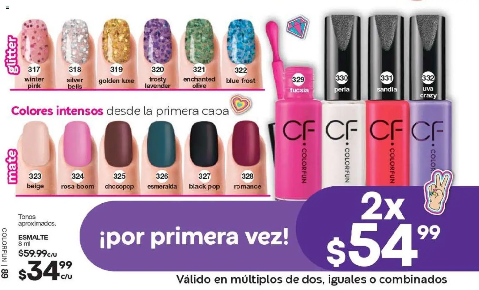 Nuevas ofertas de Fuller válidas en toda la República Mexicana desde el 13.05.2026. ¡Encuentra las mejores ofertas en Fuller campaña 3 2026! | Página: 86 | Productos: Sandía, Glitter, Mate