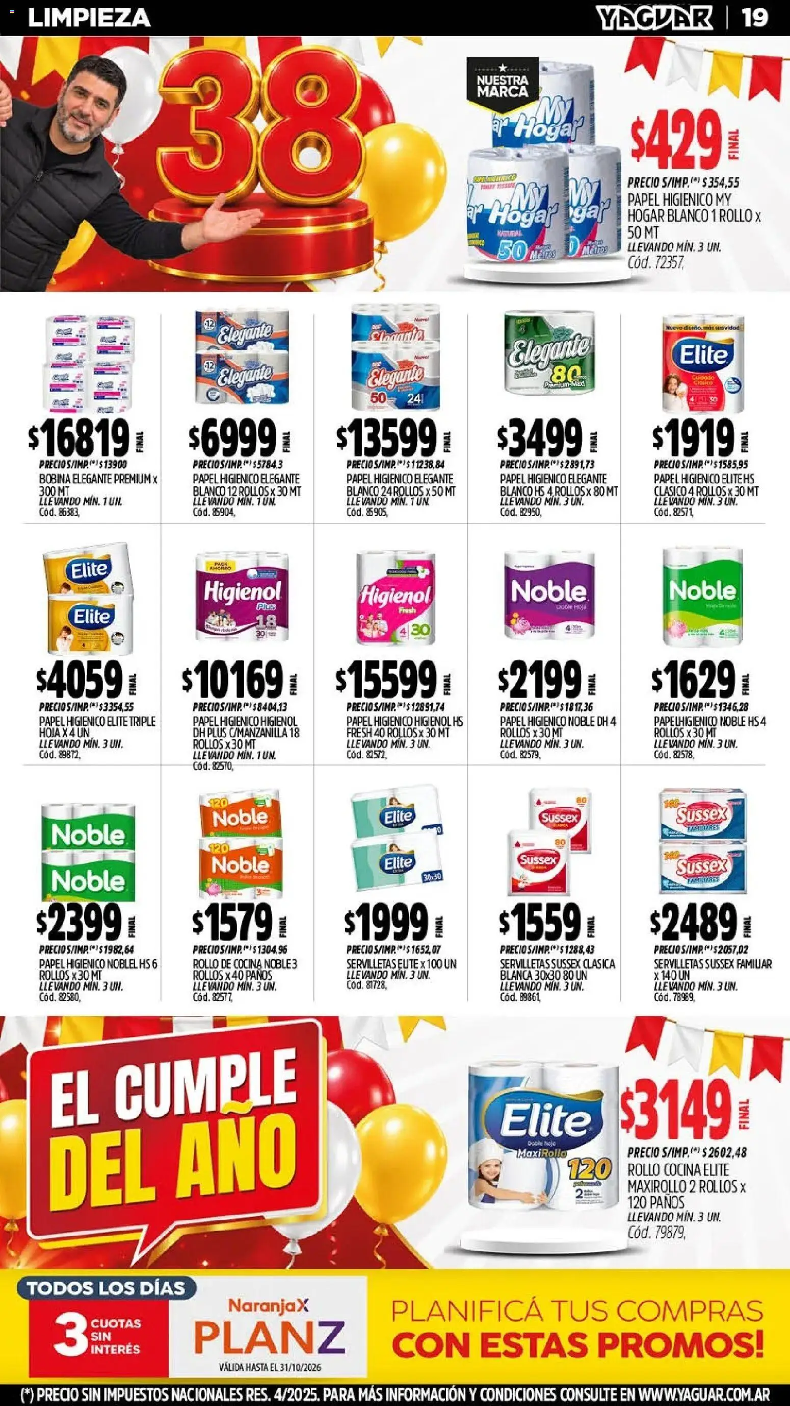Yaguar - Oferta Semanal Santa Fé │ válido desde el 26/10/2026 | Página: 22