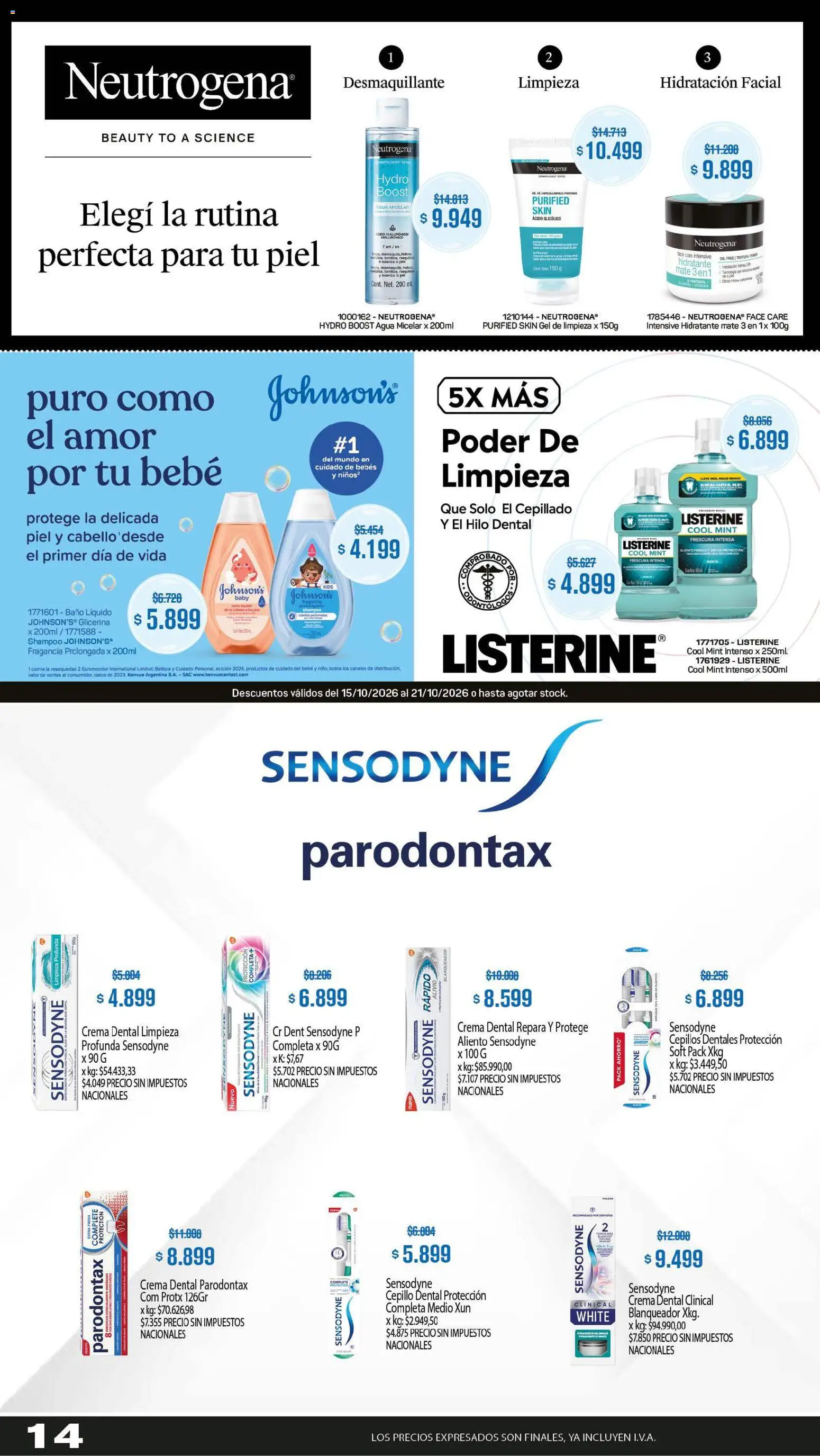 Makro - Ofertas especiales │ válido desde el 15/10/2026 | Página: 14