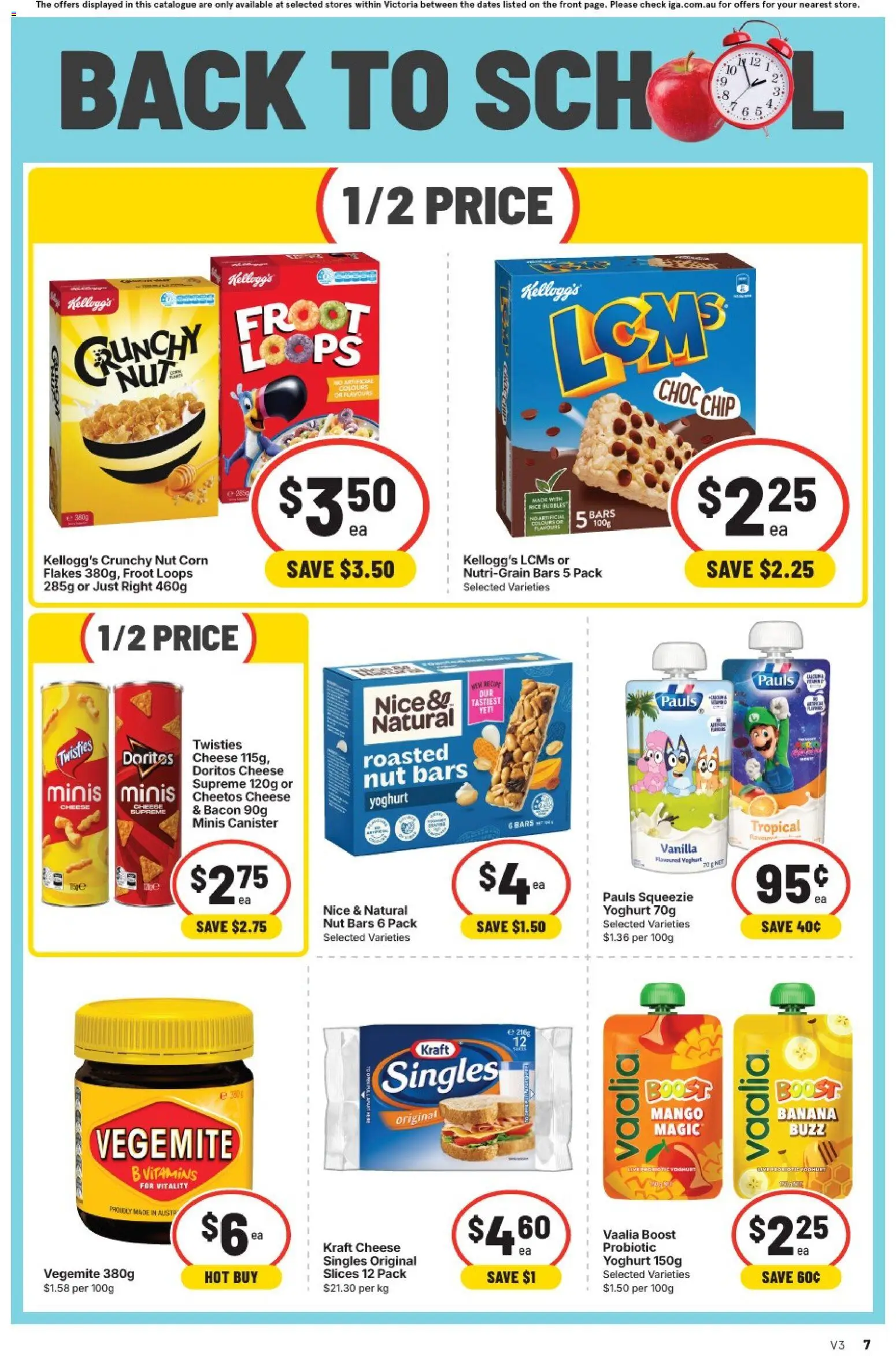 IGA catalogue - valid from 30/09/2026 | Page: 16 | Products: Corn, Flakes, Mango, Vanilla