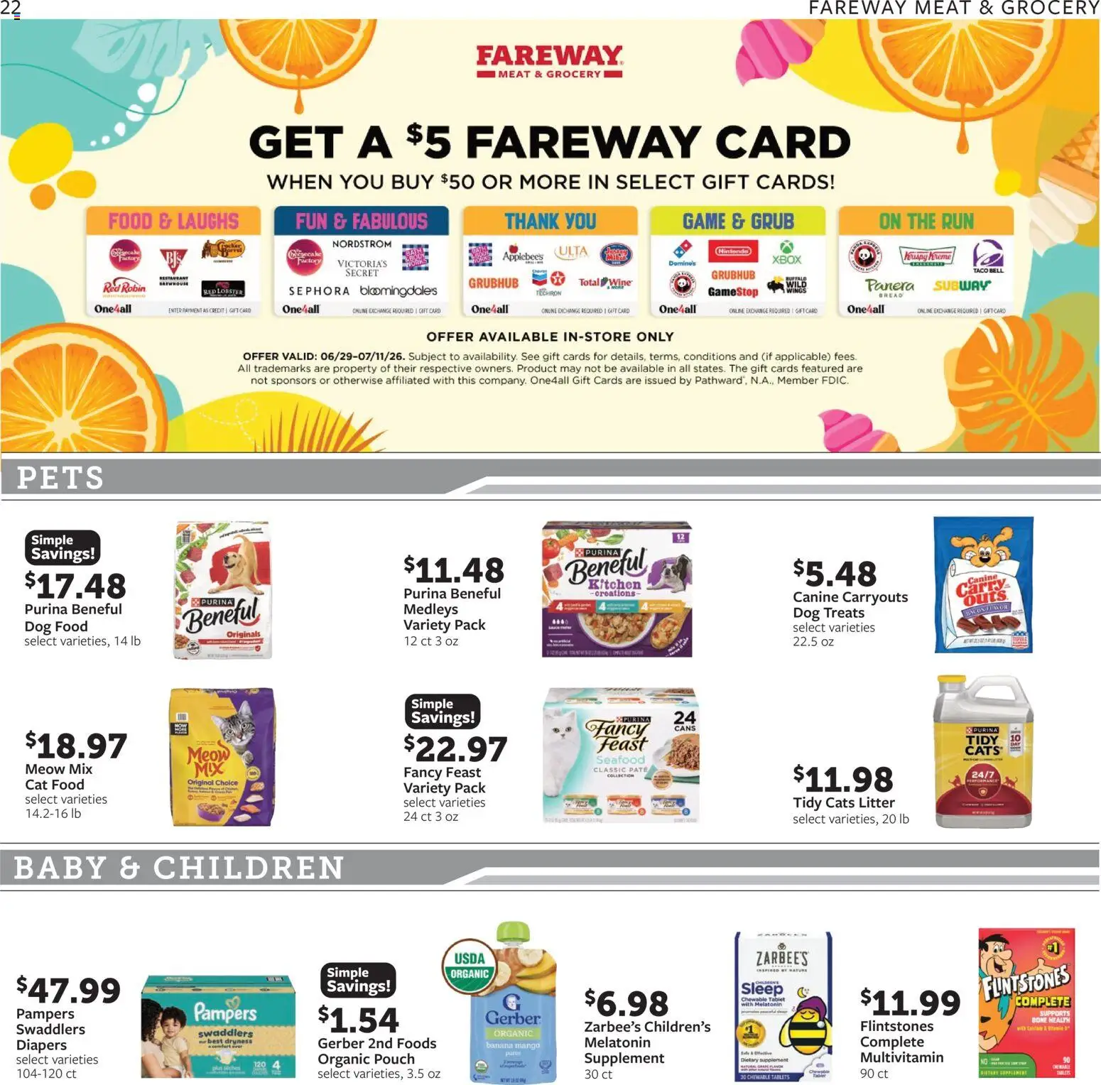 Fareway Weekly Ad - valid from 07/06/2026 | Page: 22