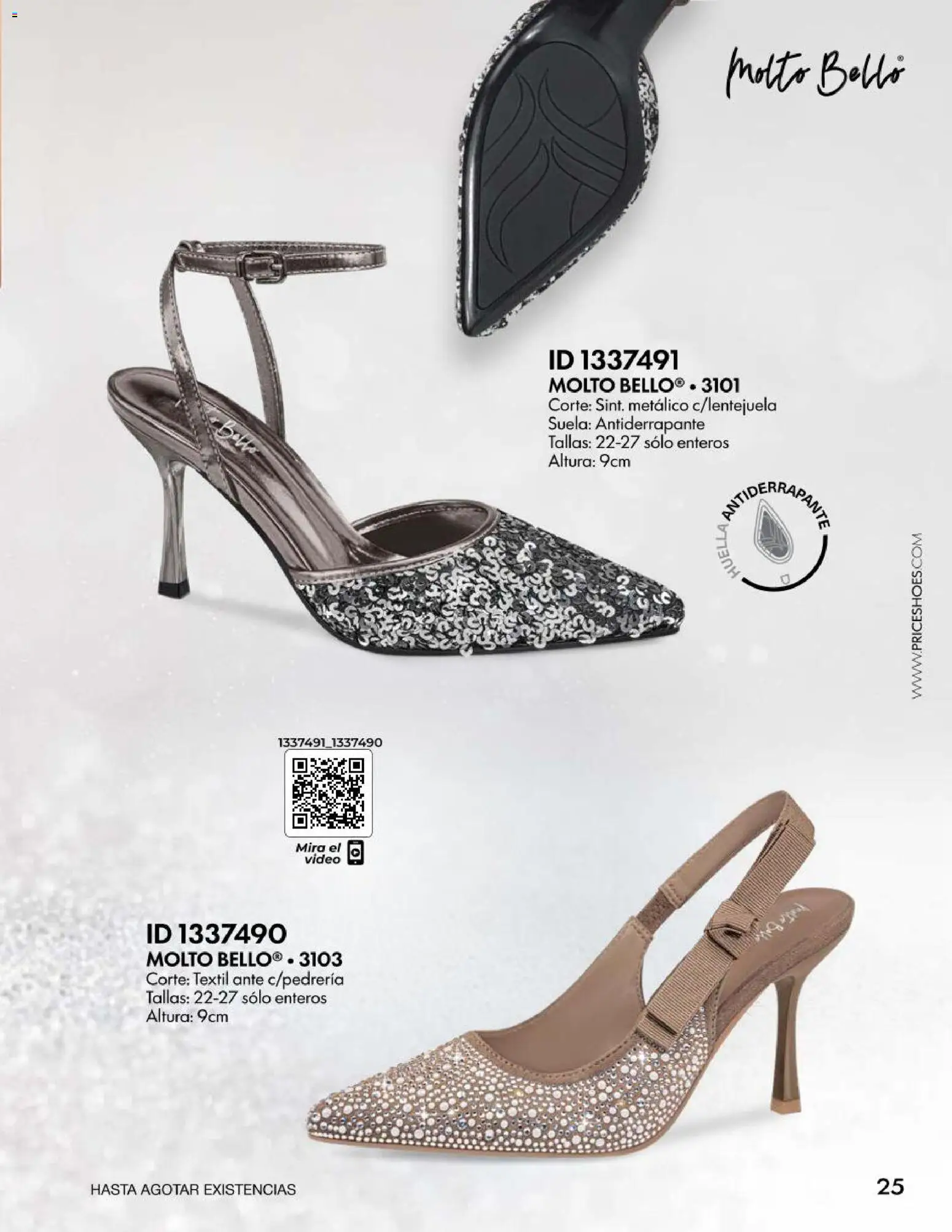 Nuevas ofertas de Price Shoes válidas en toda la República Mexicana desde el 28/08/2026. ¡Encuentra las mejores ofertas en Price Shoes catálogo Vestir Casual! | Página: 25 | Productos: Video