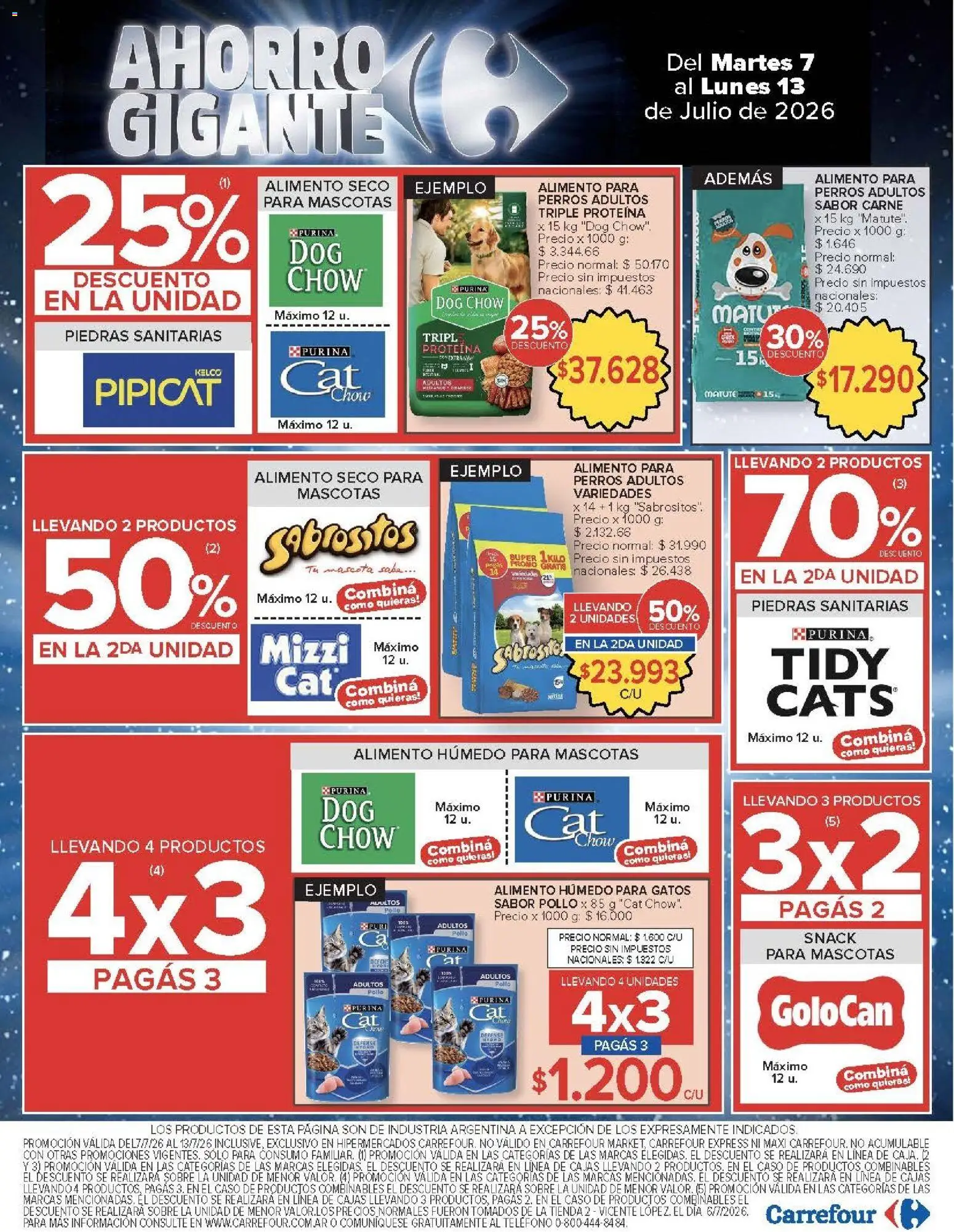 Carrefour - AHORRO AA │ válido desde el 07/07/2026 | Página: 21 | Productos: Teléfono, Sobre, Pollo