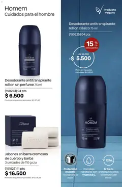 Vista previa Catálogo Natura Ciclo 10 válido desde el 30/06/2026 | Página: 110 | Productos: Perfume, Jabón, Desodorante, Antitranspirante