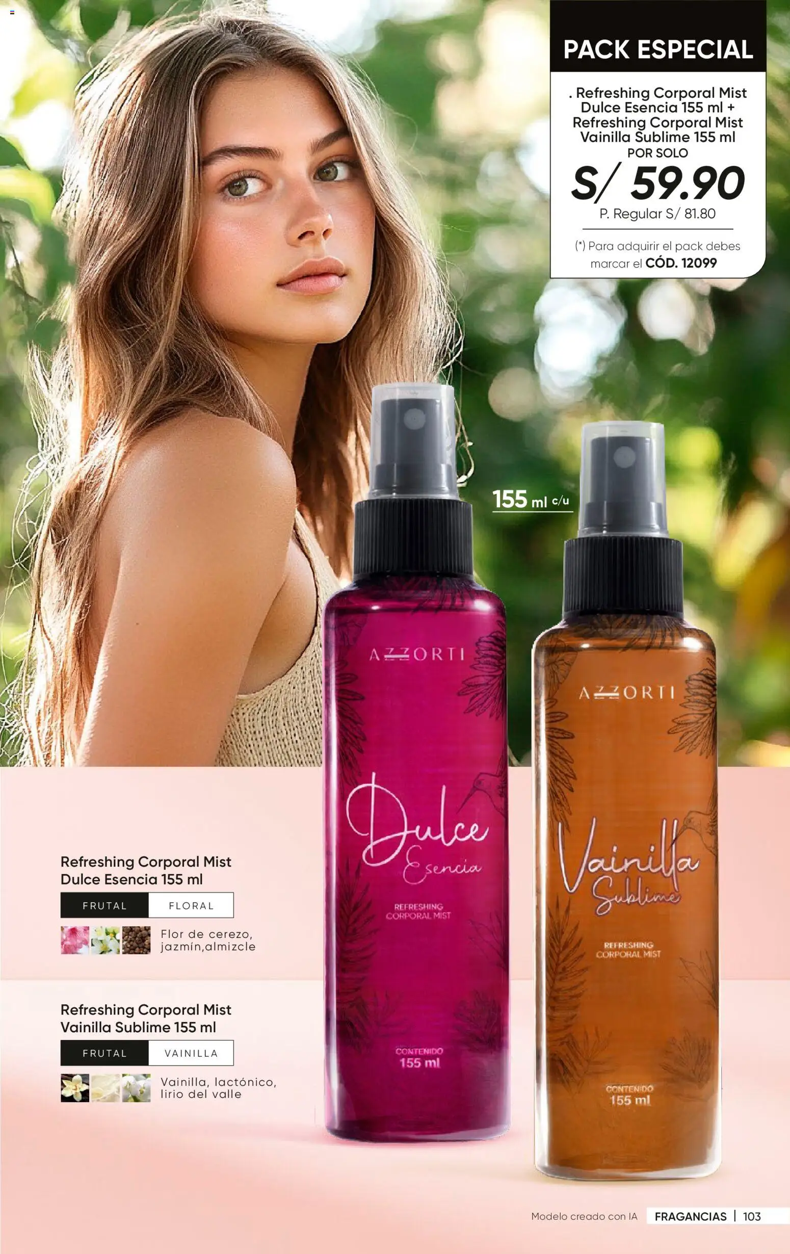 Catálogo Azzorti válido desde 31/08/2026 | Página: 109 | Productos: Vainilla