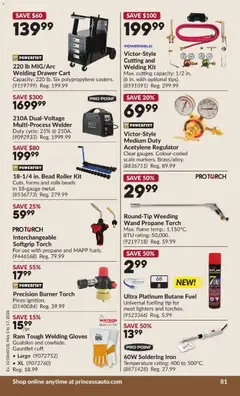 Preview of Princess Auto flyer - 2 Week Sale! from shop Princess Auto valid from 05.05.2026 | Page: 87