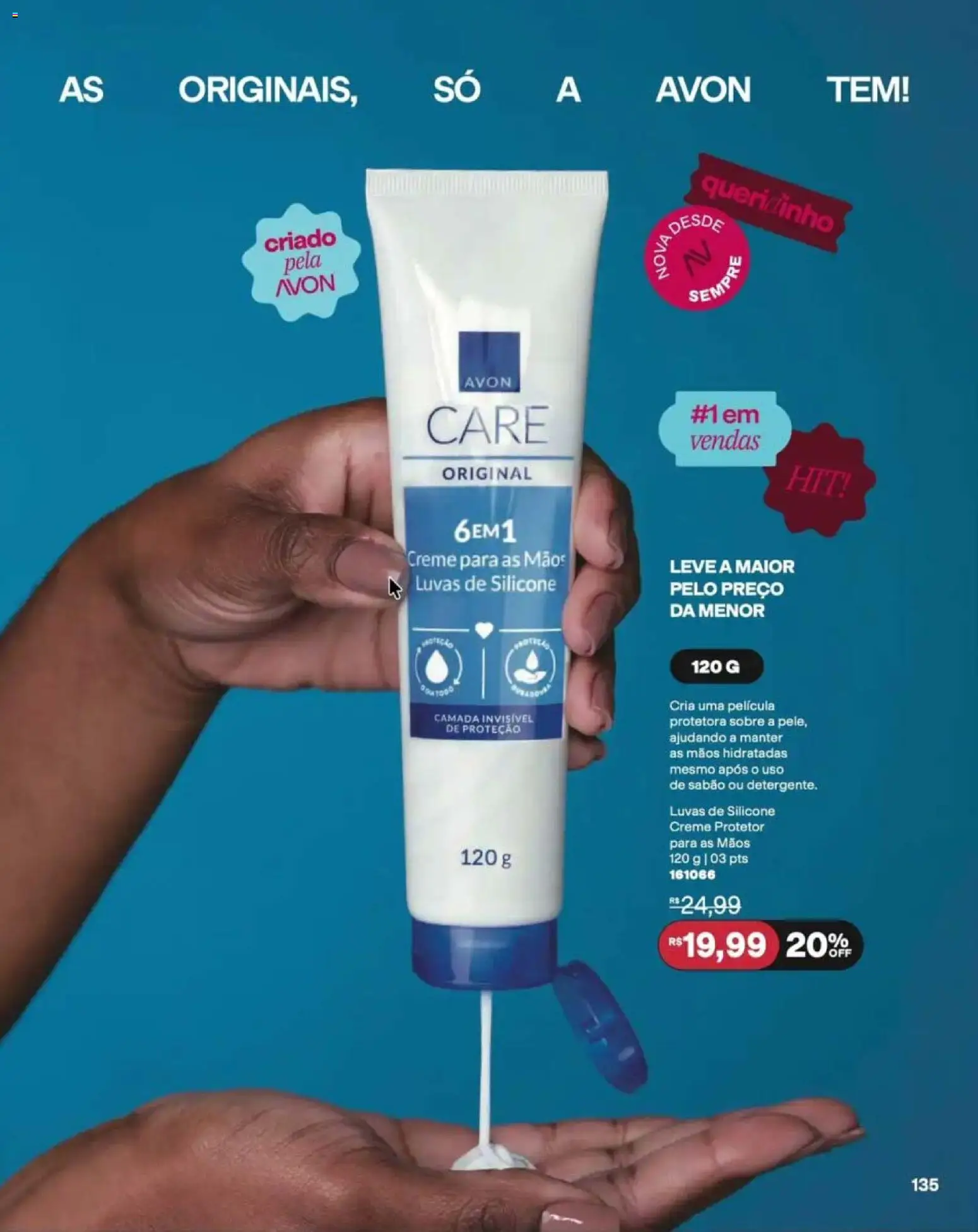 Avon Folheto - válido de 12/10/2026 | Página: 137 | Produtos: Sabão, Creme para as mãos, Creme, Luvas