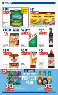 Preview of Foodland catalogue - valid from 23/09/2026 | Page: 16 | Products: BBQ Sauce, Olive oil, Spinach, Grill