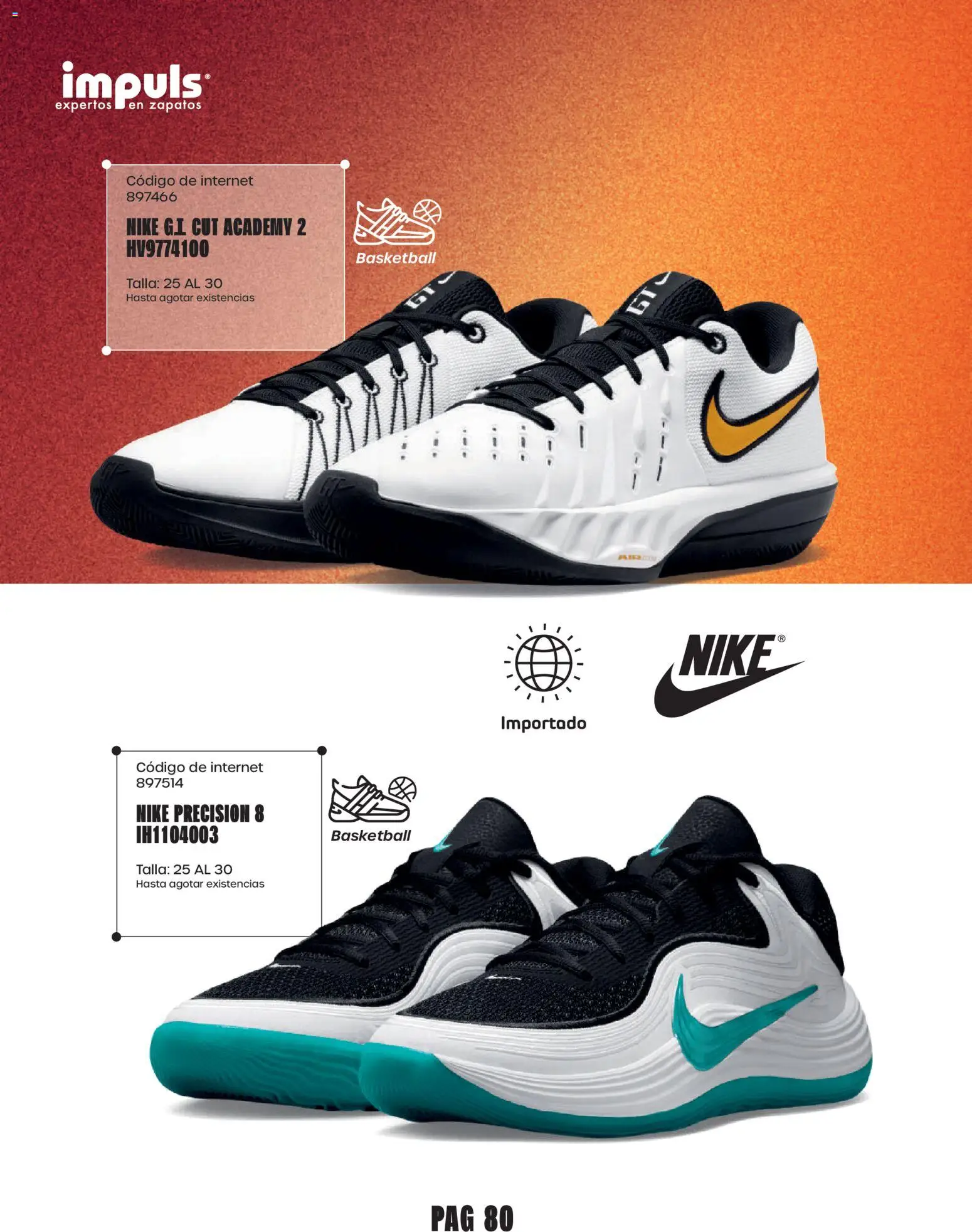 Nuevas ofertas de Impuls válidas en toda la República Mexicana desde el 01/09/2026. ¡Encuentra las mejores ofertas en Impuls catálogo Urban Sport! | Página: 82 | Productos: Zapatos