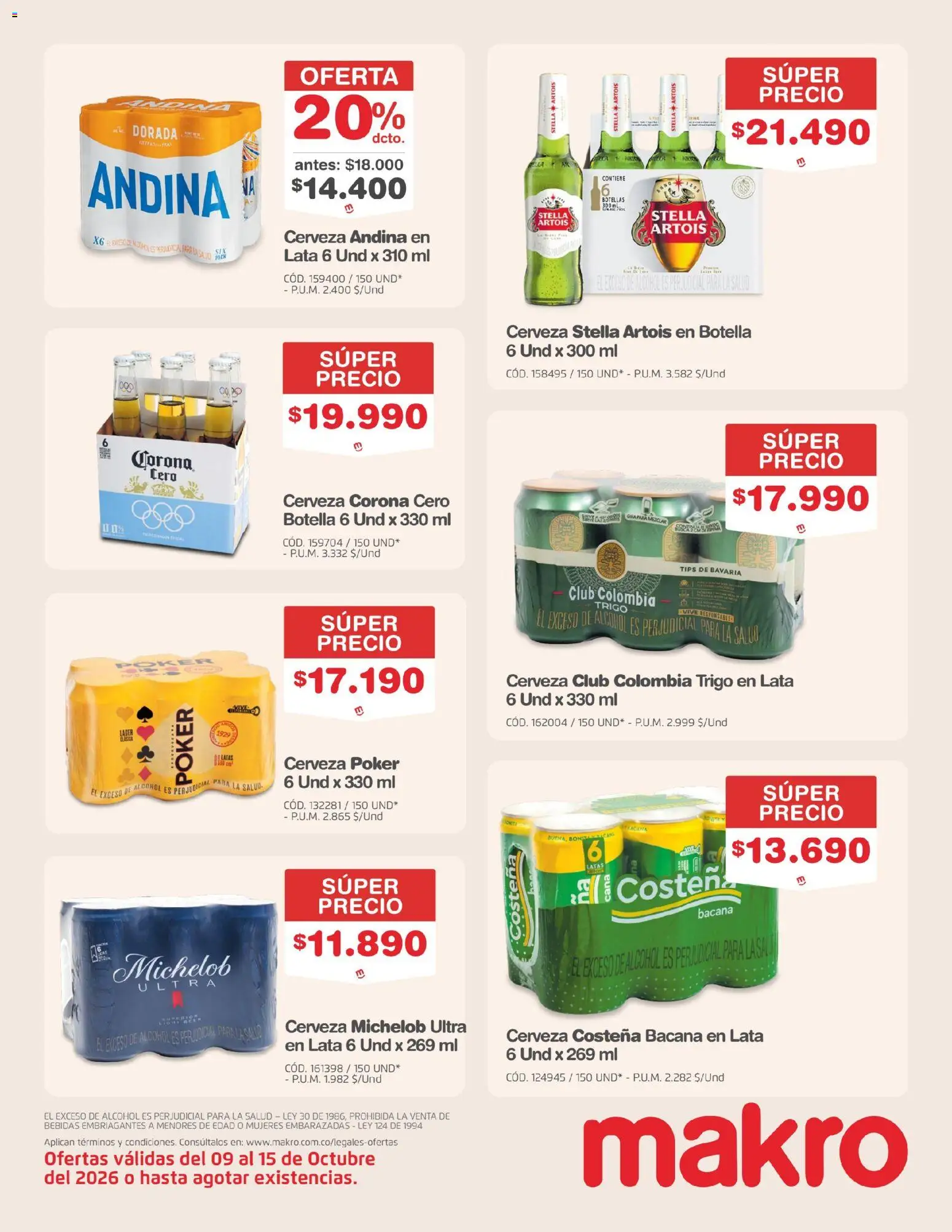 Makro revista - valida desde el 09/10/2026 | Página: 15