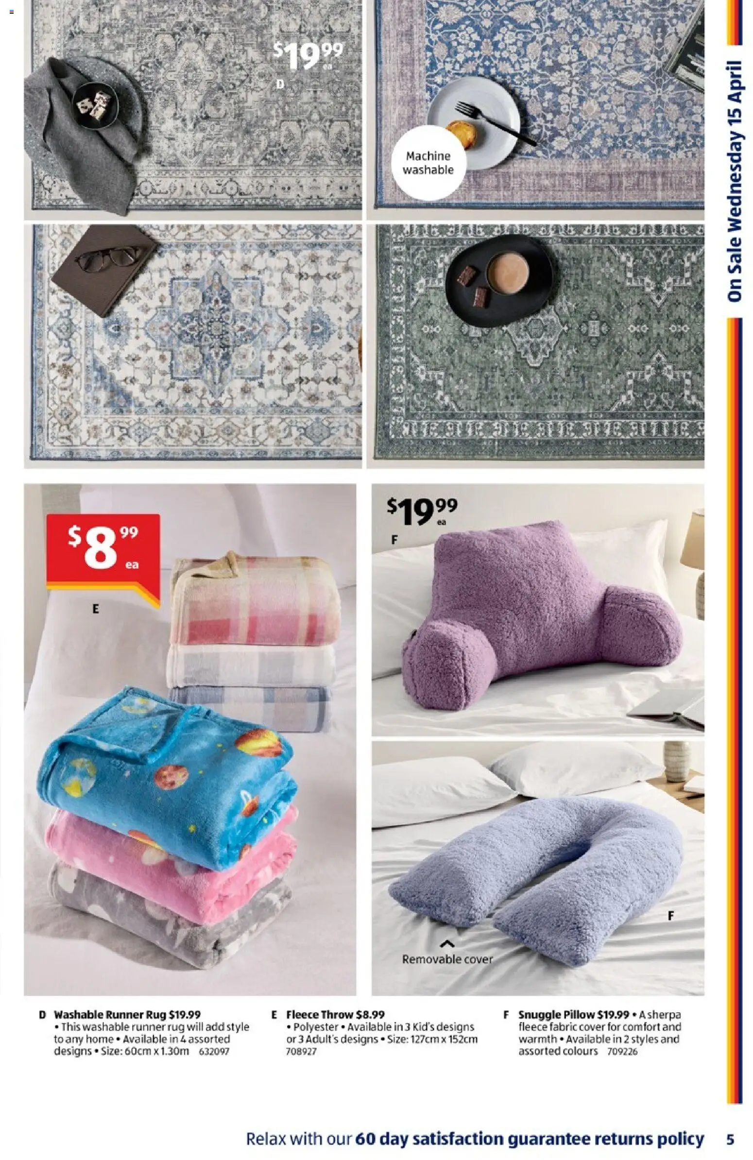 Aldi catalogue - valid from 15.04.2026 | Page: 5 | Products: Pillow