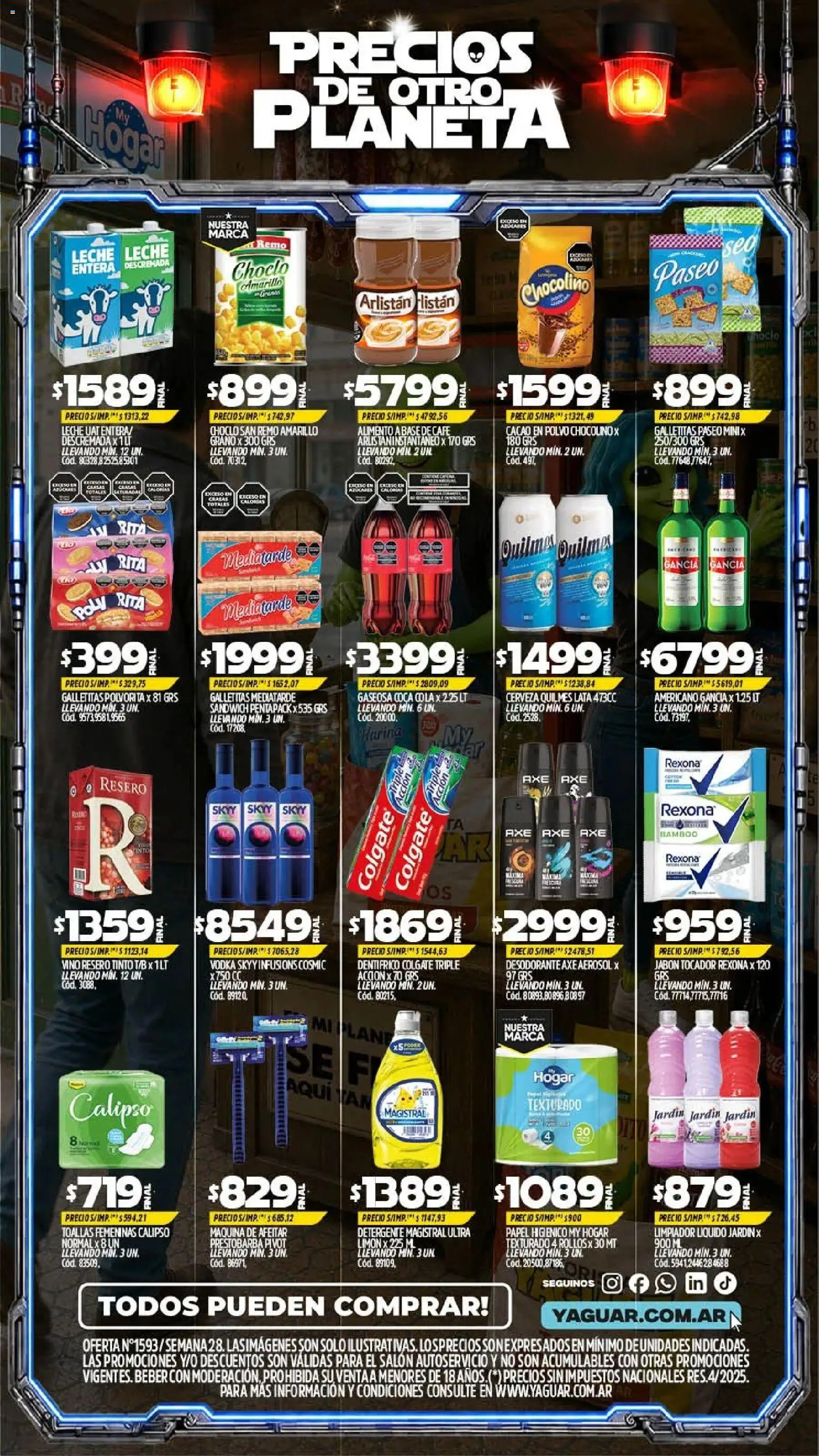 Yaguar - Oferta Semanal Jujuy │ válido desde el 06/07/2026 | Página: 2 | Productos: Vodka, Jabón, Desodorante, Vino