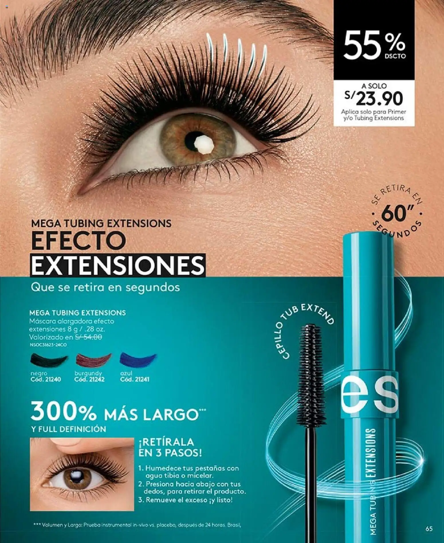 Catálogo Ésika válido desde 20/06/2026 | Página: 65 | Productos: Máscara