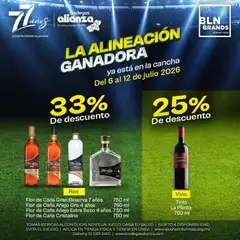 Vista previa de Bodegas Alianza catálogo La alineación ganadora, nuevo folleto de la tienda, válido en México a partir del 06/07/2026 | Página: 3 | Productos: Planta, Vino