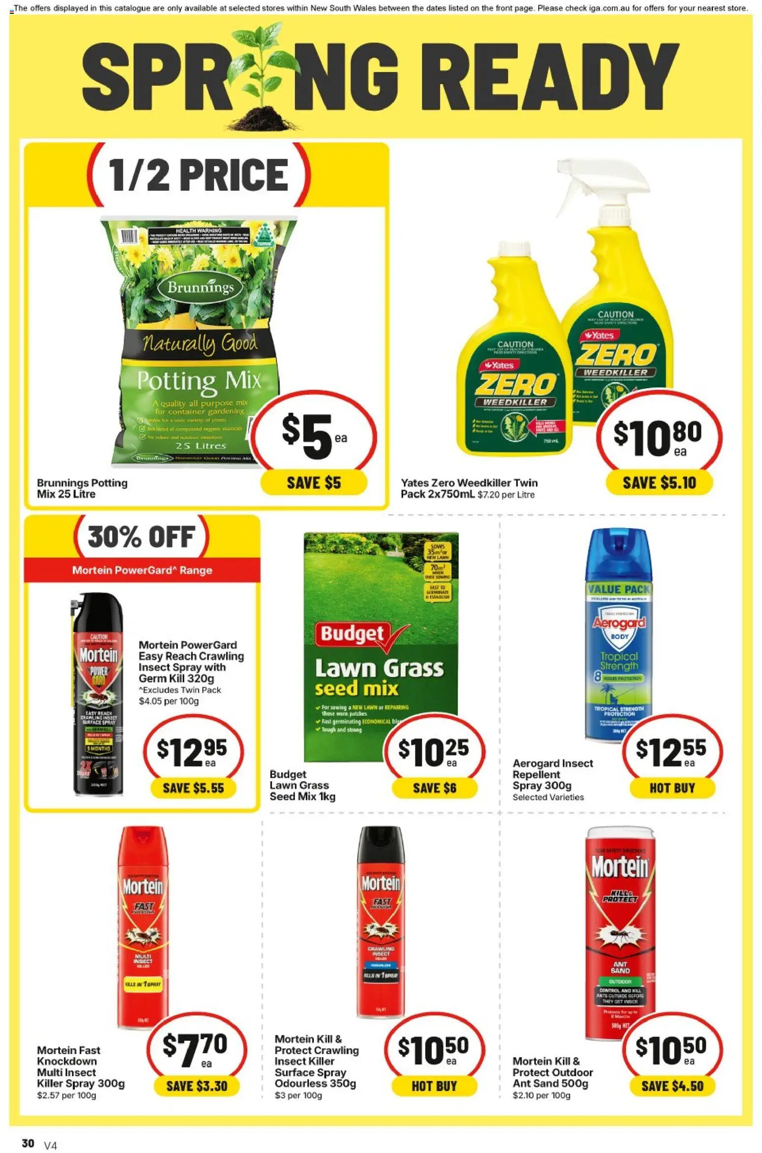 IGA catalogue - valid from 30/09/2026 | Page: 35 | Products: Grass