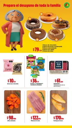 Vista previa de Bodega Aurrerá folleto, nuevo folleto de la tienda, válido en México a partir del 20/08/2026 | Página: 4 | Productos: Pan, Carne, Carne de res, Carne molida de res