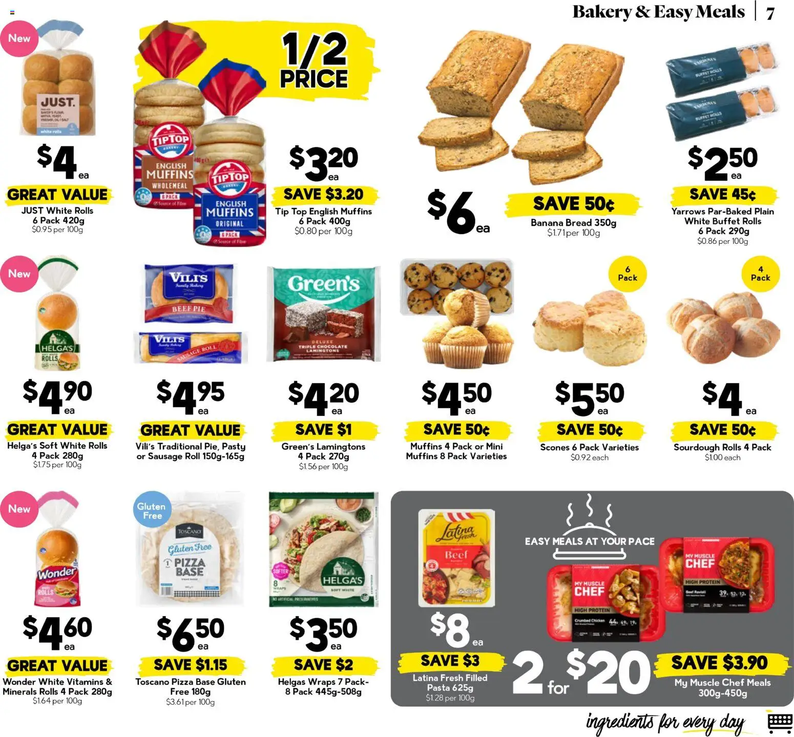 Drakes catalogue - valid from 10.06.2026 | Page: 10 | Products: Bread, Beef, Pasta, Bakery