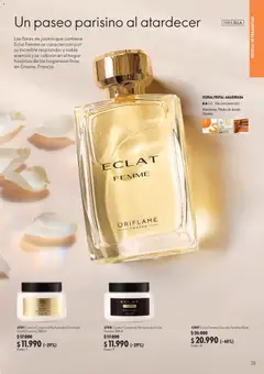 Oriflame Ofertas válido desde el 21.08.2026 | Página: 25 | Productos: Flores, Eau de toilette, Crema