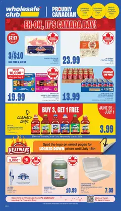 Preview of Wholesale Club weekly flyer / circulaire from shop Wholesale Club valid from Jun 18, 2026 | Page: 5 | Products: PC
