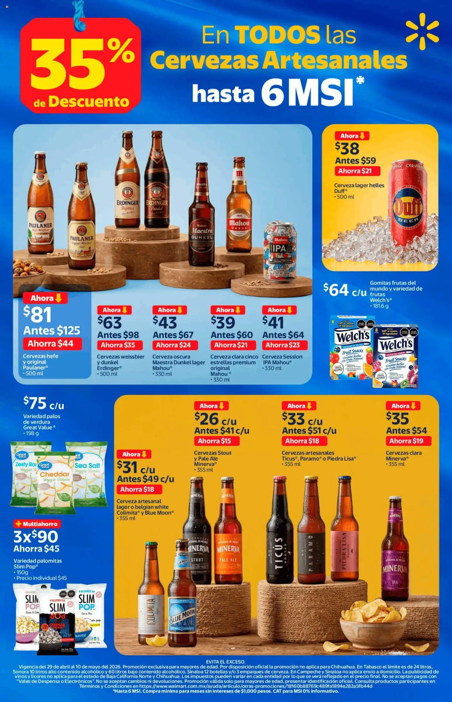Nuevas ofertas de Walmart Express válidas en toda la República Mexicana desde el 29.04.2026. ¡Encuentra las mejores ofertas en Walmart Express folleto! | Página: 16