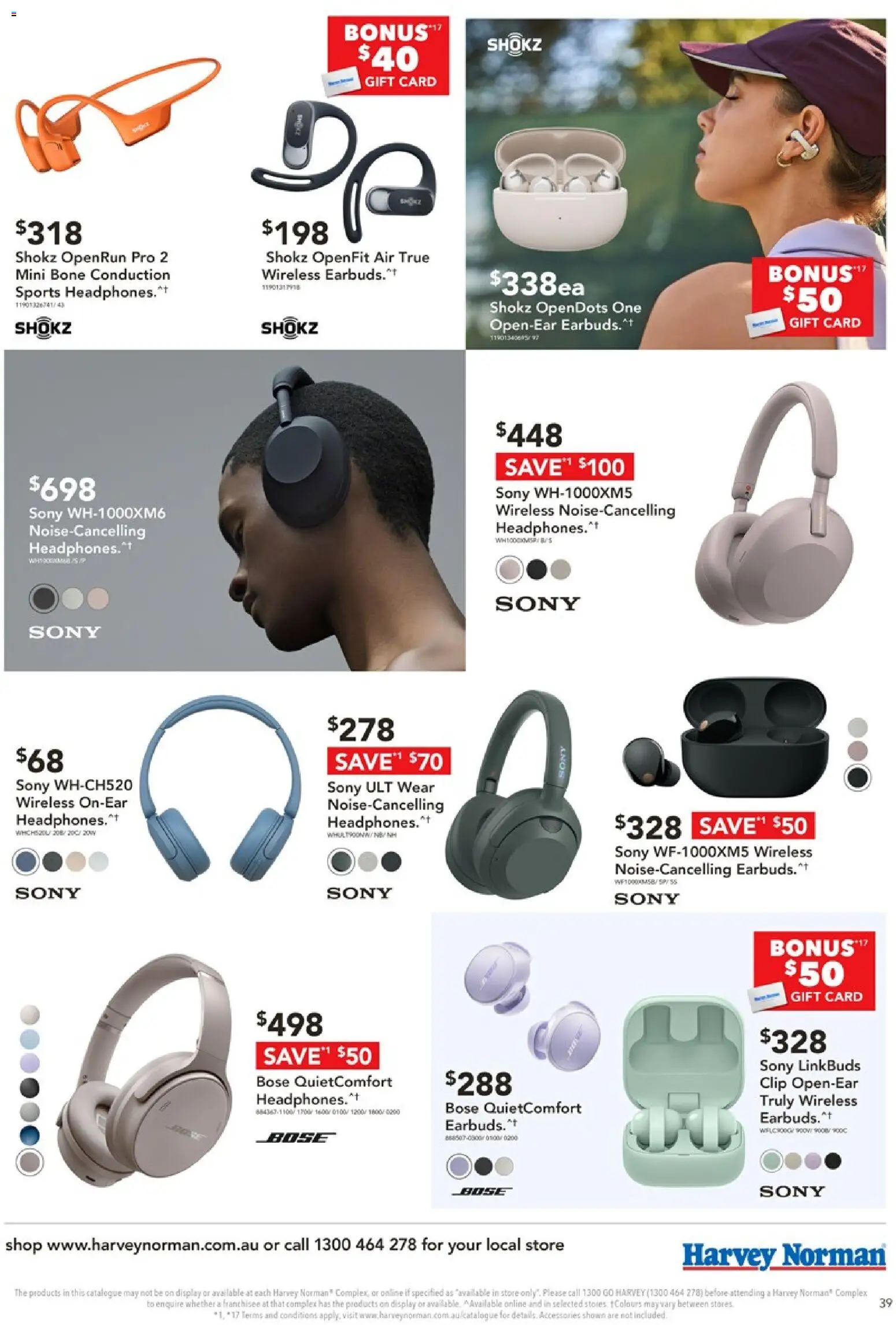 Harvey Norman catalogue - valid from 19.05.2026 | Page: 39 | Products: Accessories, Clip, Headphones