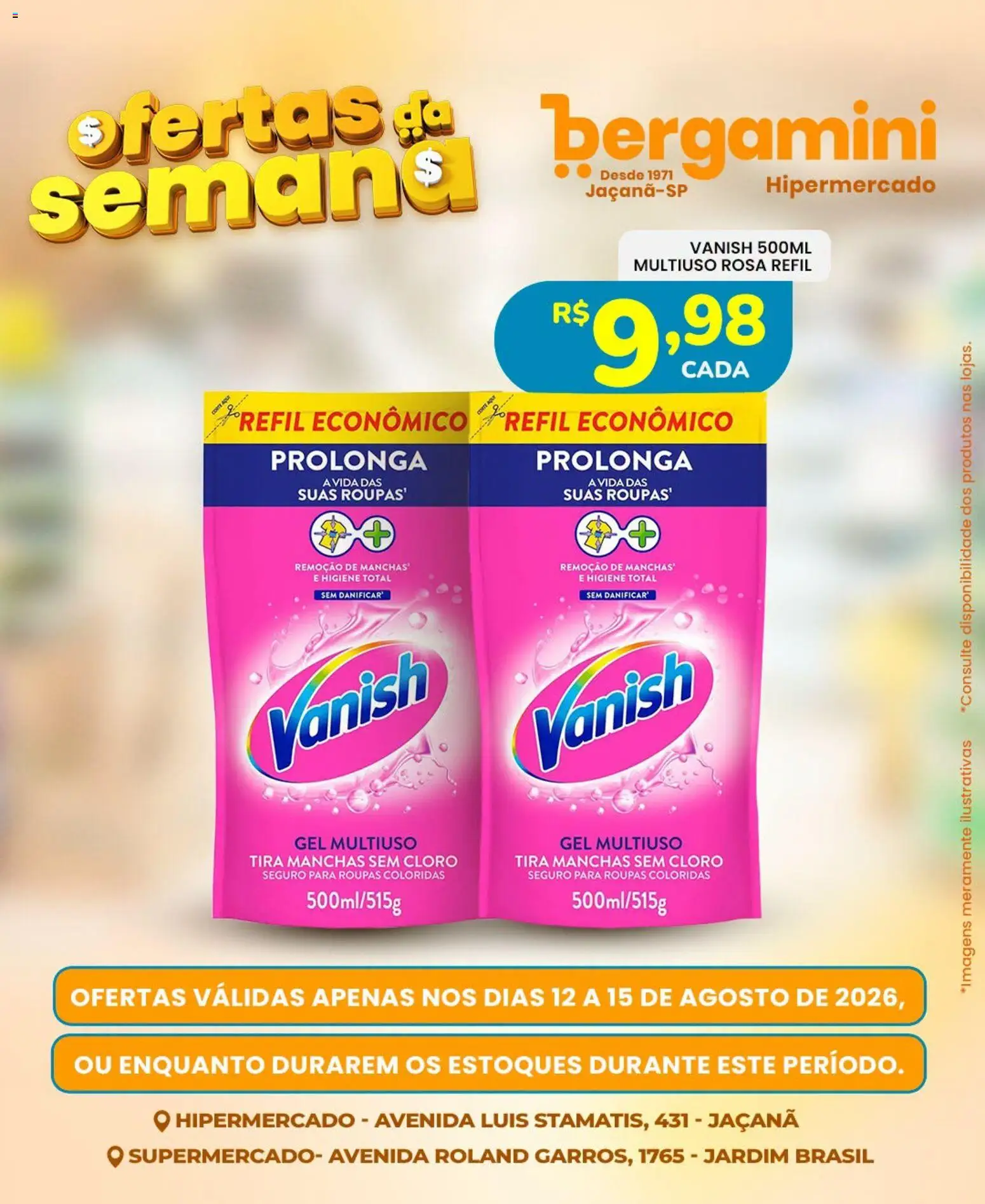 Supermercado Bergamini Folheto - válido de 12/08/2026 | Página: 19