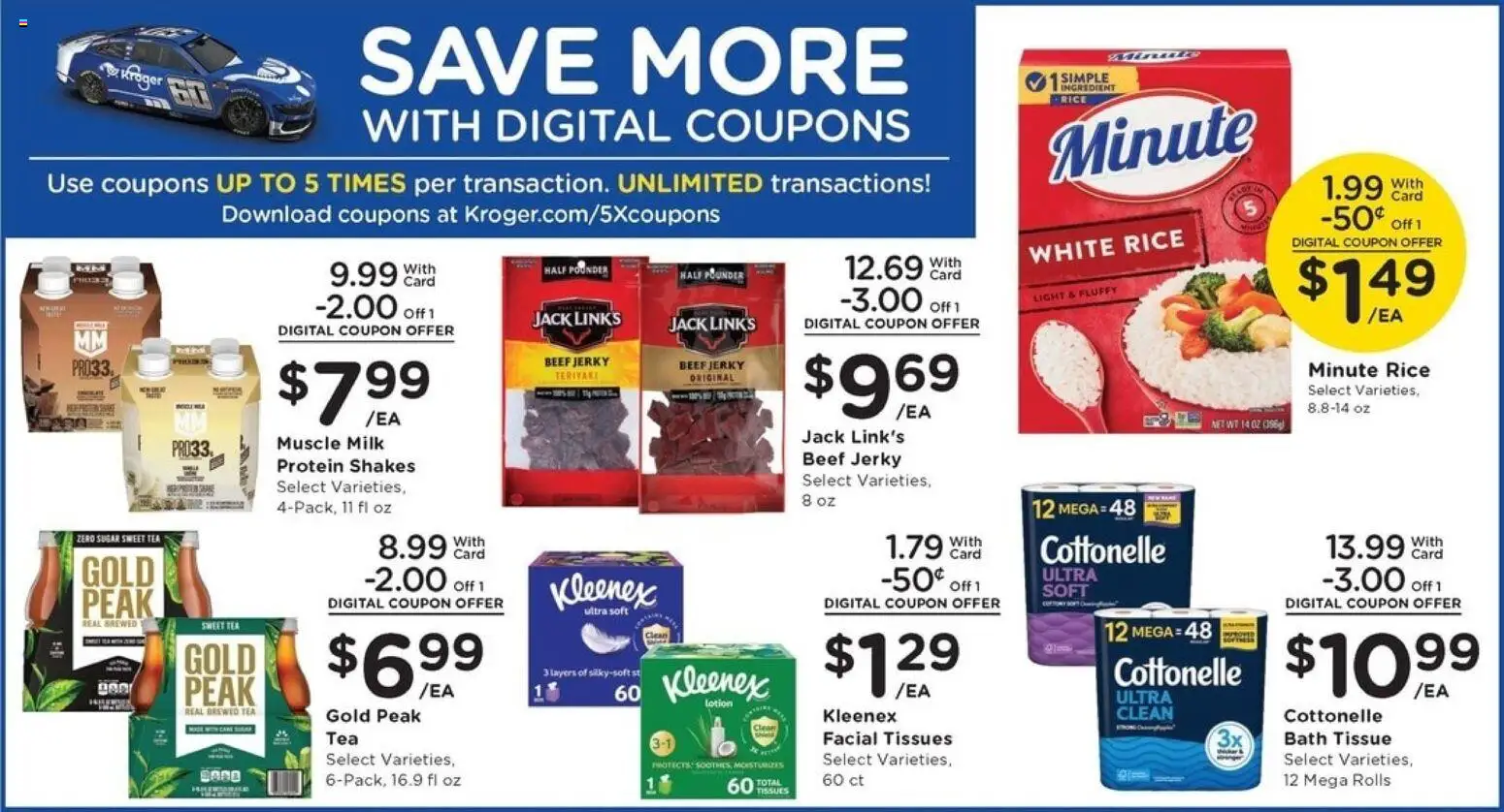 Kroger Weekly Ad - valid from 09/02/2026 | Page: 9 | Products: Bath, Protein, Beef, Tissues