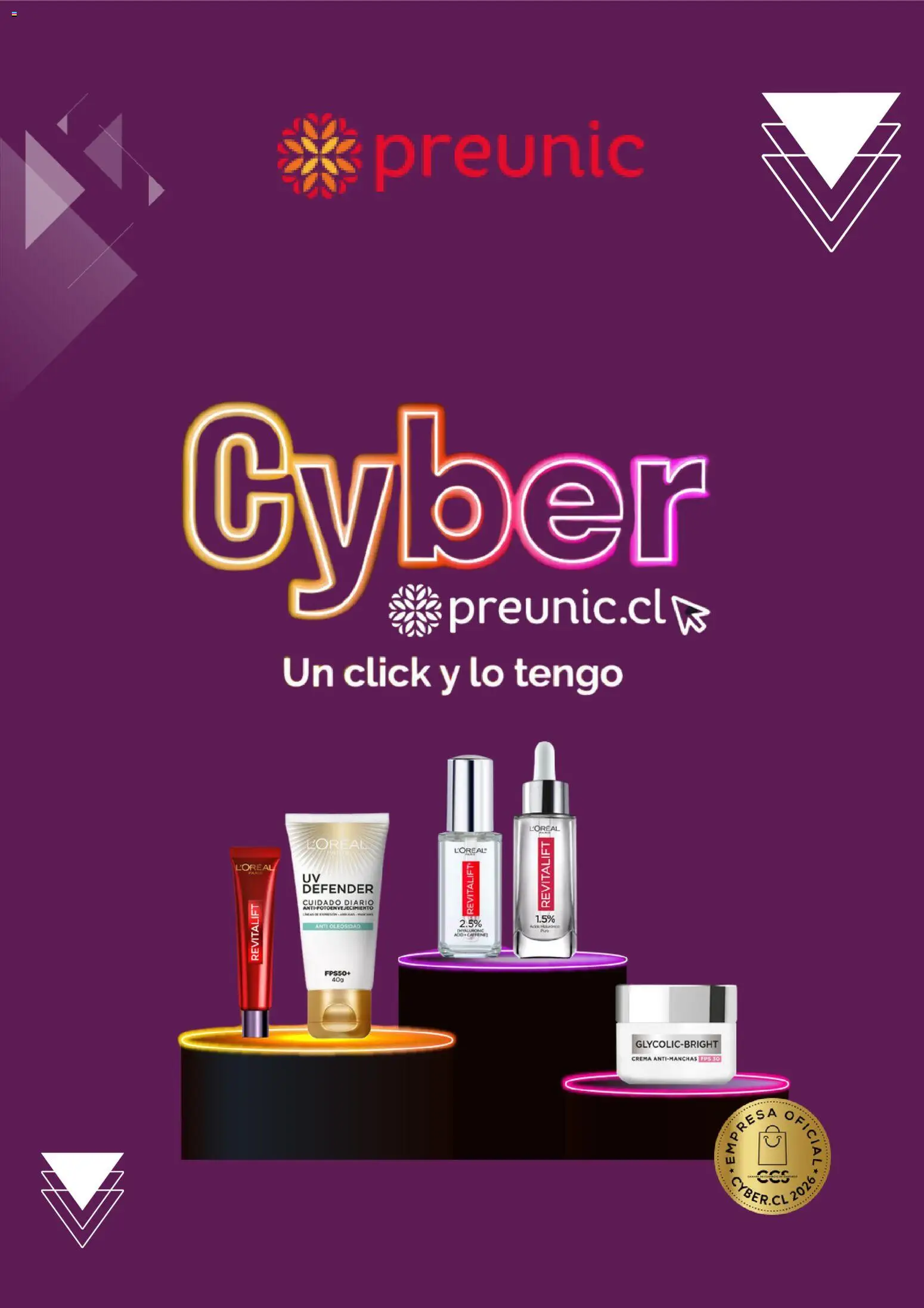 Preunic Cyber Day │ válido desde el 30.05.2026 | Página: 1 | Productos: Crema
