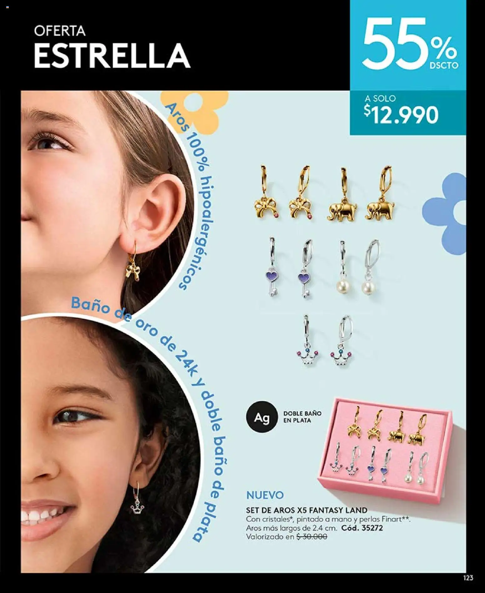 Catálogo Ésika Campaña 9 │ válido desde el 17.05.2026 | Página: 127 | Productos: Baño, Aros
