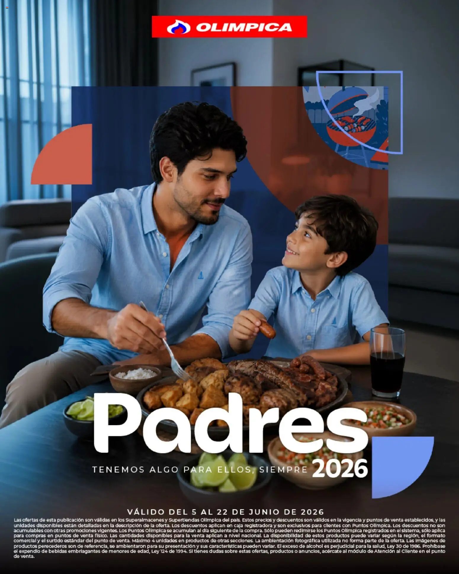 Olímpica revista - valida desde el 05.06.2026 | Página: 1 | Productos: Sobre, Caja, Tintura