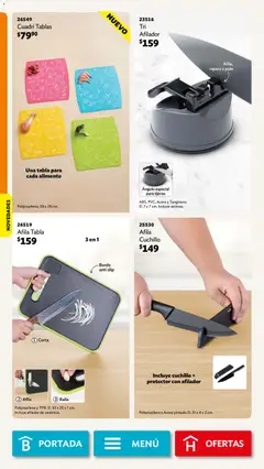 Vista previa de Betterware campaña 8 2026, nuevo folleto de la tienda, válido en México a partir del 03/08/2026 | Página: 38 | Productos: Cuchillo