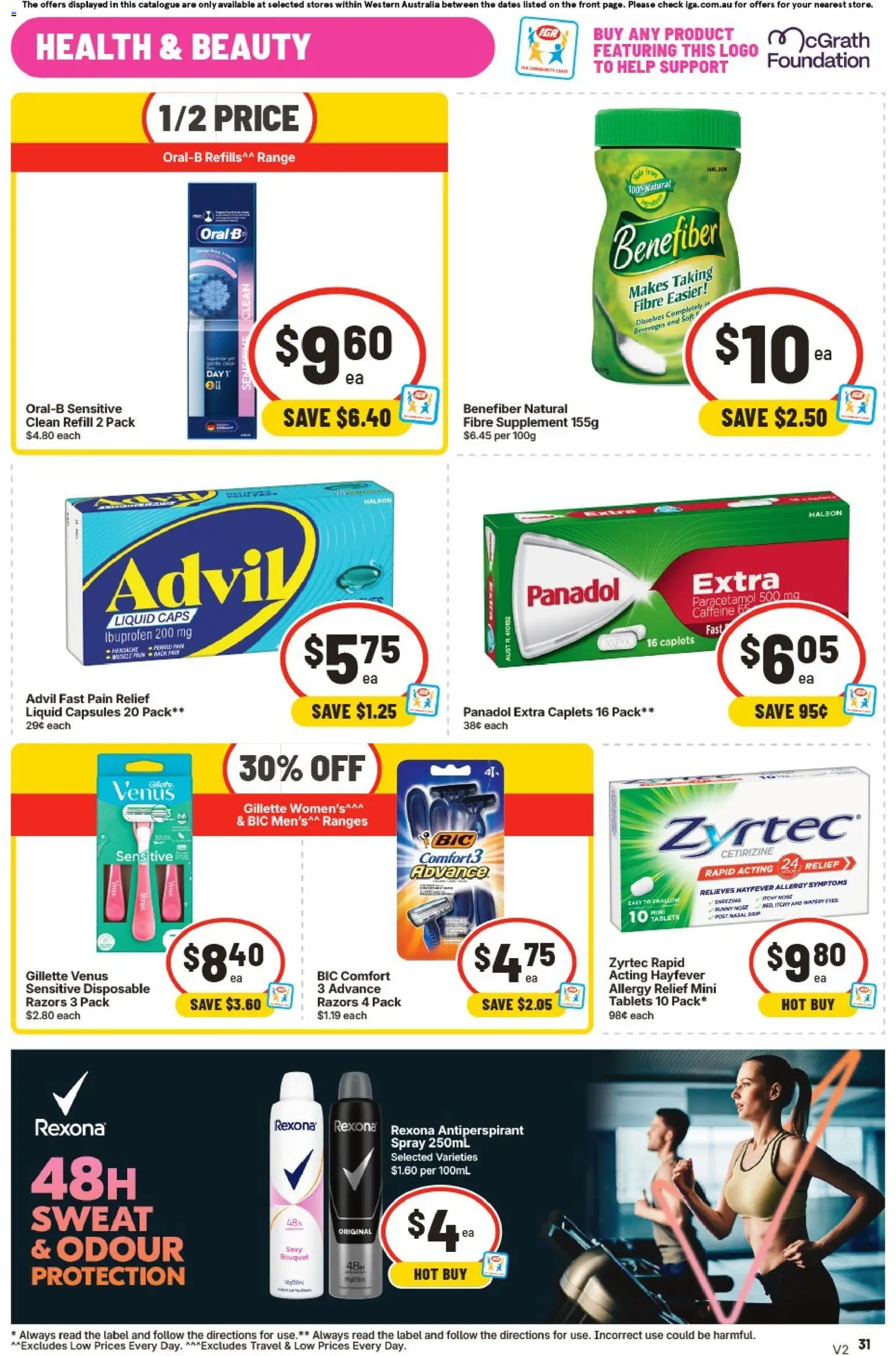 IGA catalogue - valid from 09/09/2026 | Page: 33 | Products: Shower, Conditioner, Laundry, Foam