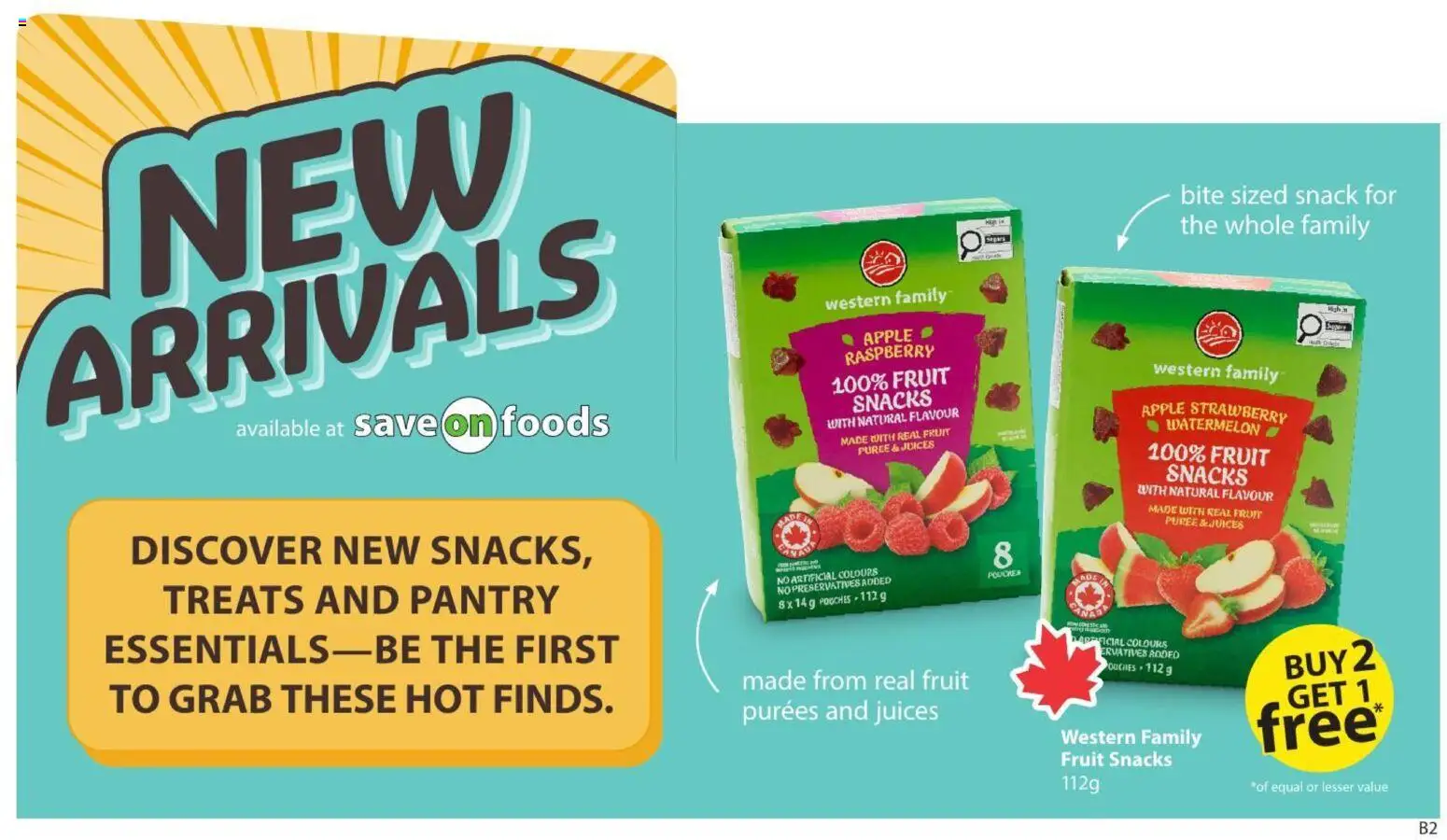 Save on foods flyer valid from Aug 27, 2026 | Page: 17 | Products: Fruit, Watermelon, Snacks