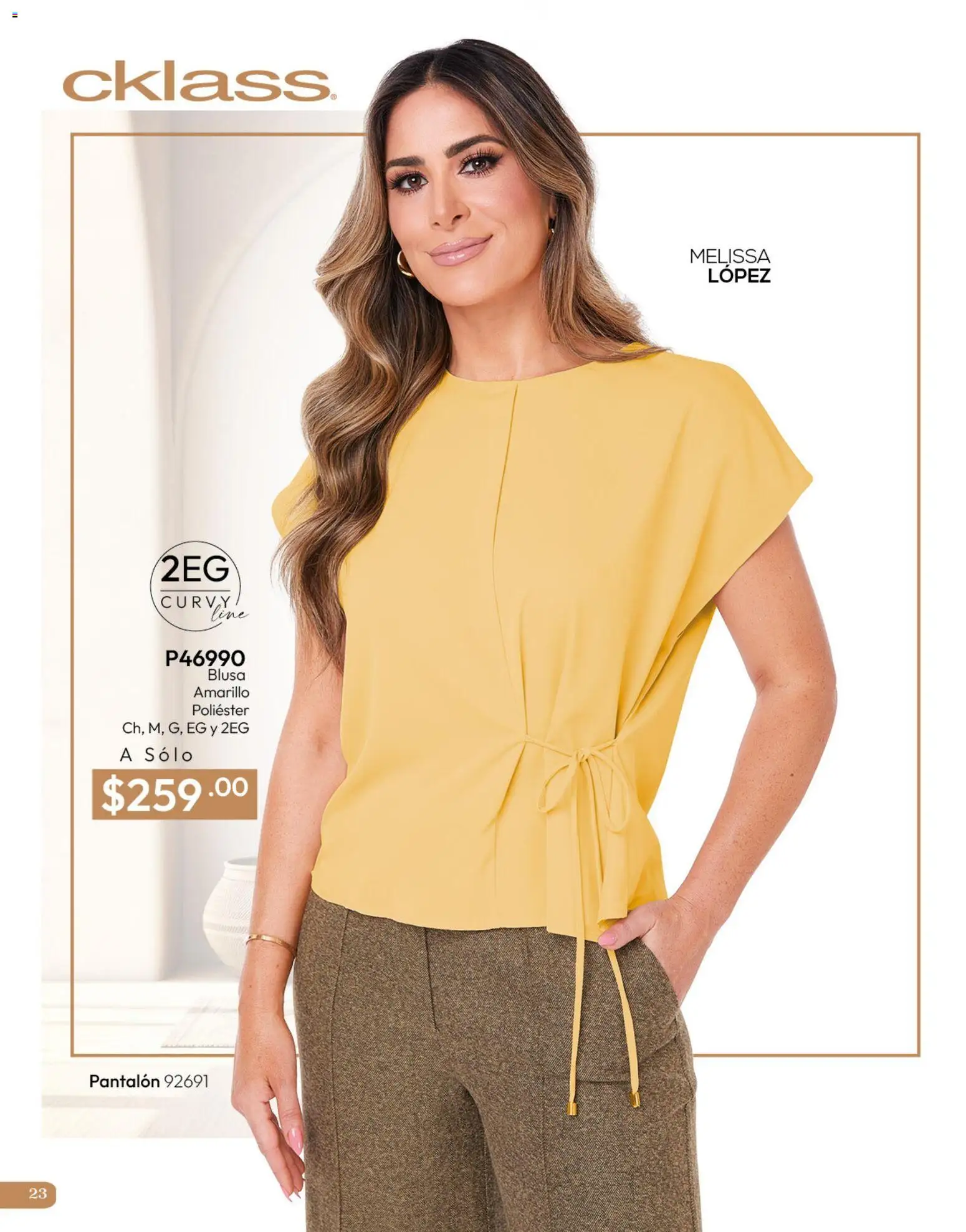 Nuevas ofertas de Cklass válidas en toda la República Mexicana desde el 11/09/2026. ¡Encuentra las mejores ofertas en Cklass catálogo Invierno! | Página: 24 | Productos: Blusa