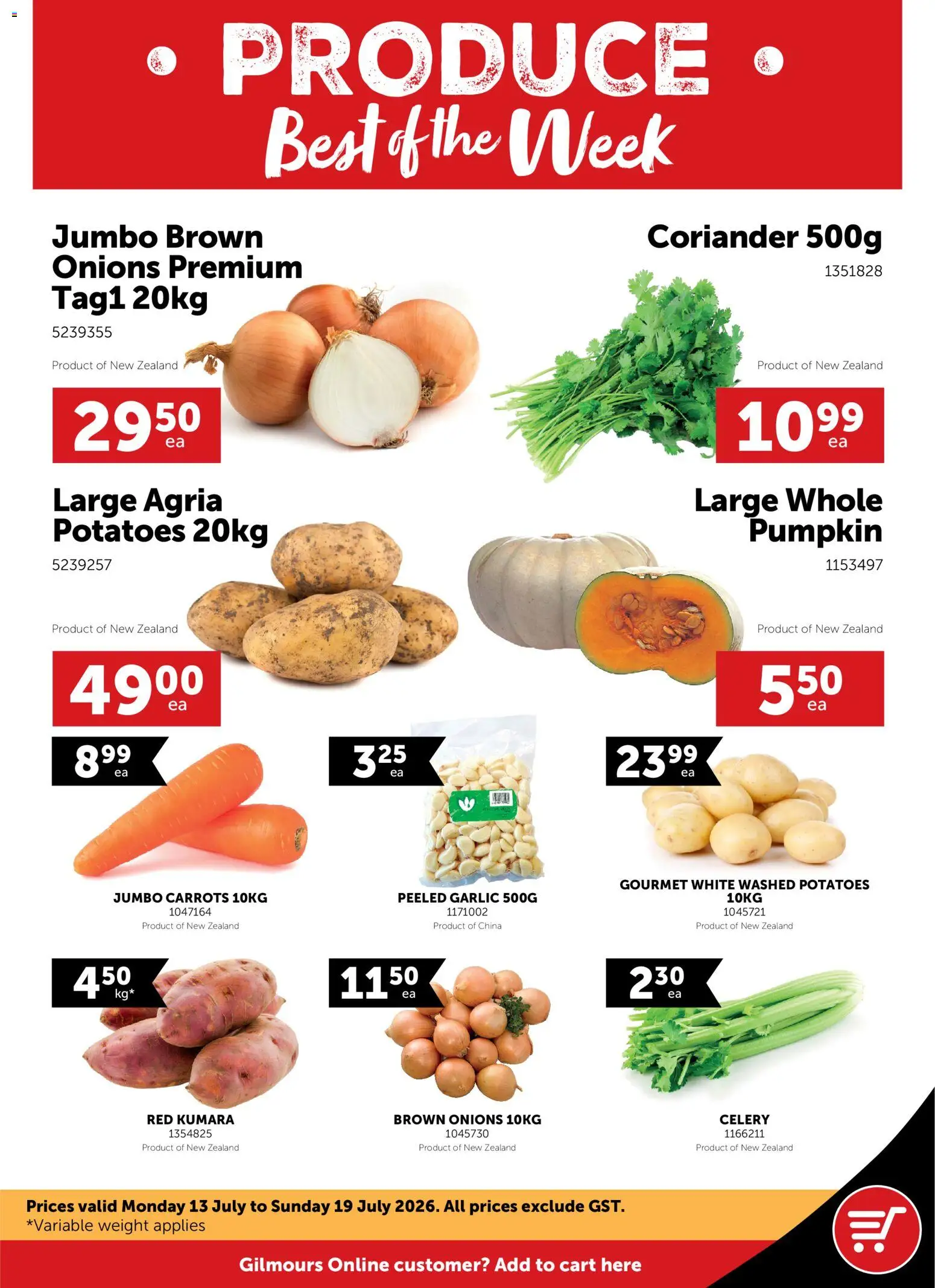 Gilmours catalogue from 13 Jul 2026 | Page: 1