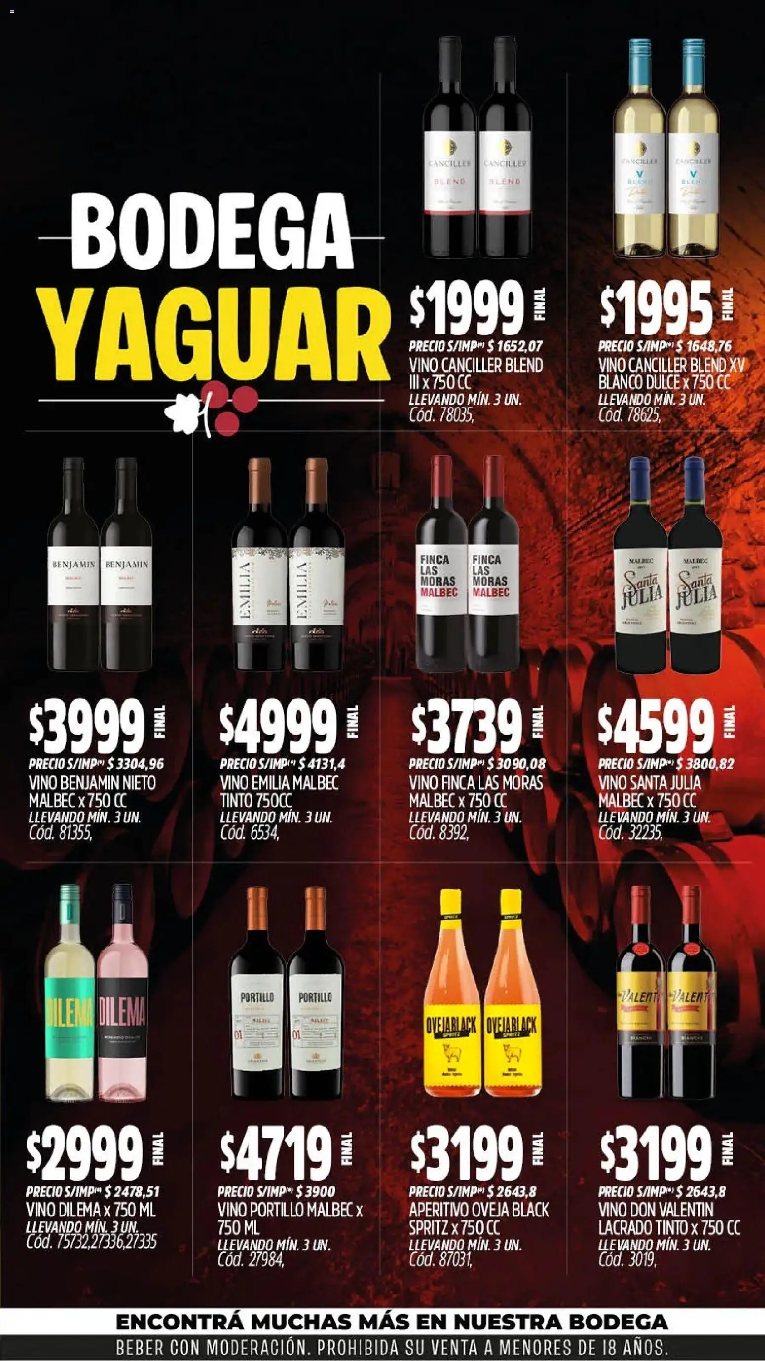 Yaguar - Oferta Semanal Córdoba │ válido desde el 10/08/2026 | Página: 6 | Productos: Dulce, Vino